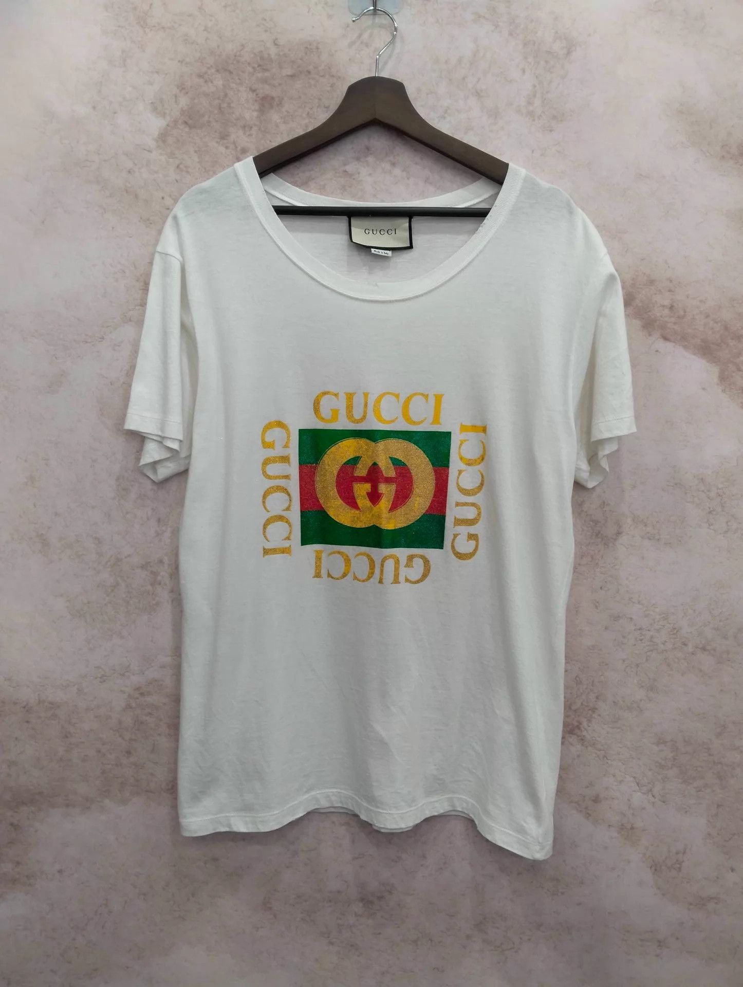 Gucci Gucci Classic SS T-Shirt S 95 New Size S / US 4 / IT 40 - 1 Thumbnail