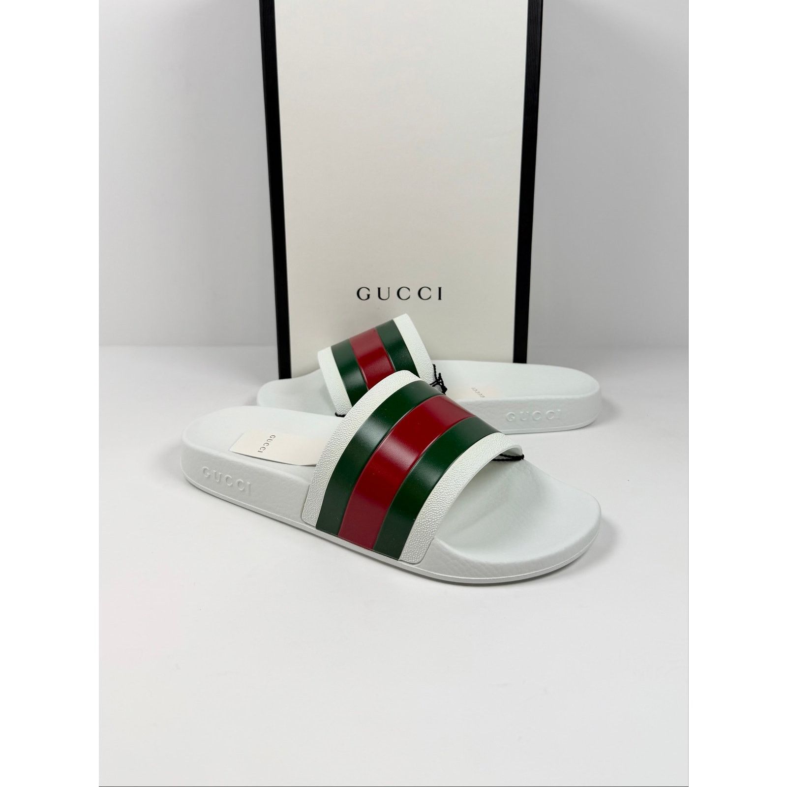 Gucci Size 9.5US - Gucci Pursuit Web Sandals NEW Size US 9.5 / EU 42-43 - 2 Thumbnail