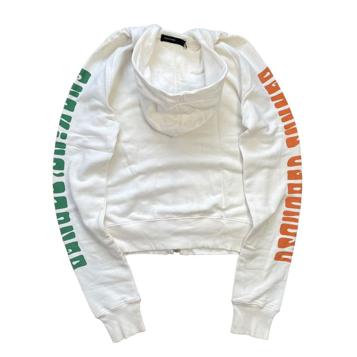 Dsquared2 × Vintage VINTAGE 2005 DSQUARED2 SUMMER FUCKING STONER ZIPPER HOODIE Size S / US 4 / IT 40 - 8 Thumbnail