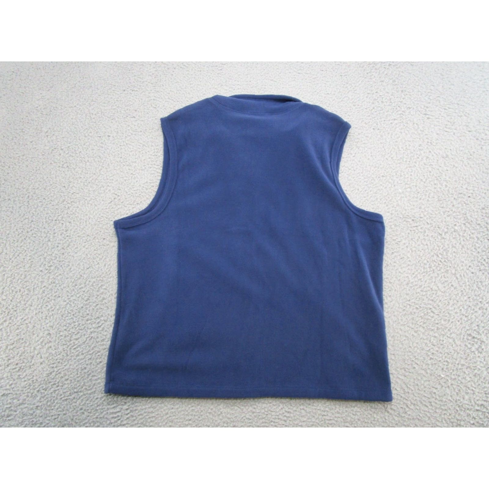 Vintage Rebecca Malone Vest Women L Blue Fleece Full Zip Embroidered Bird NEW Size L / US 10 / IT 46 - 7 Thumbnail
