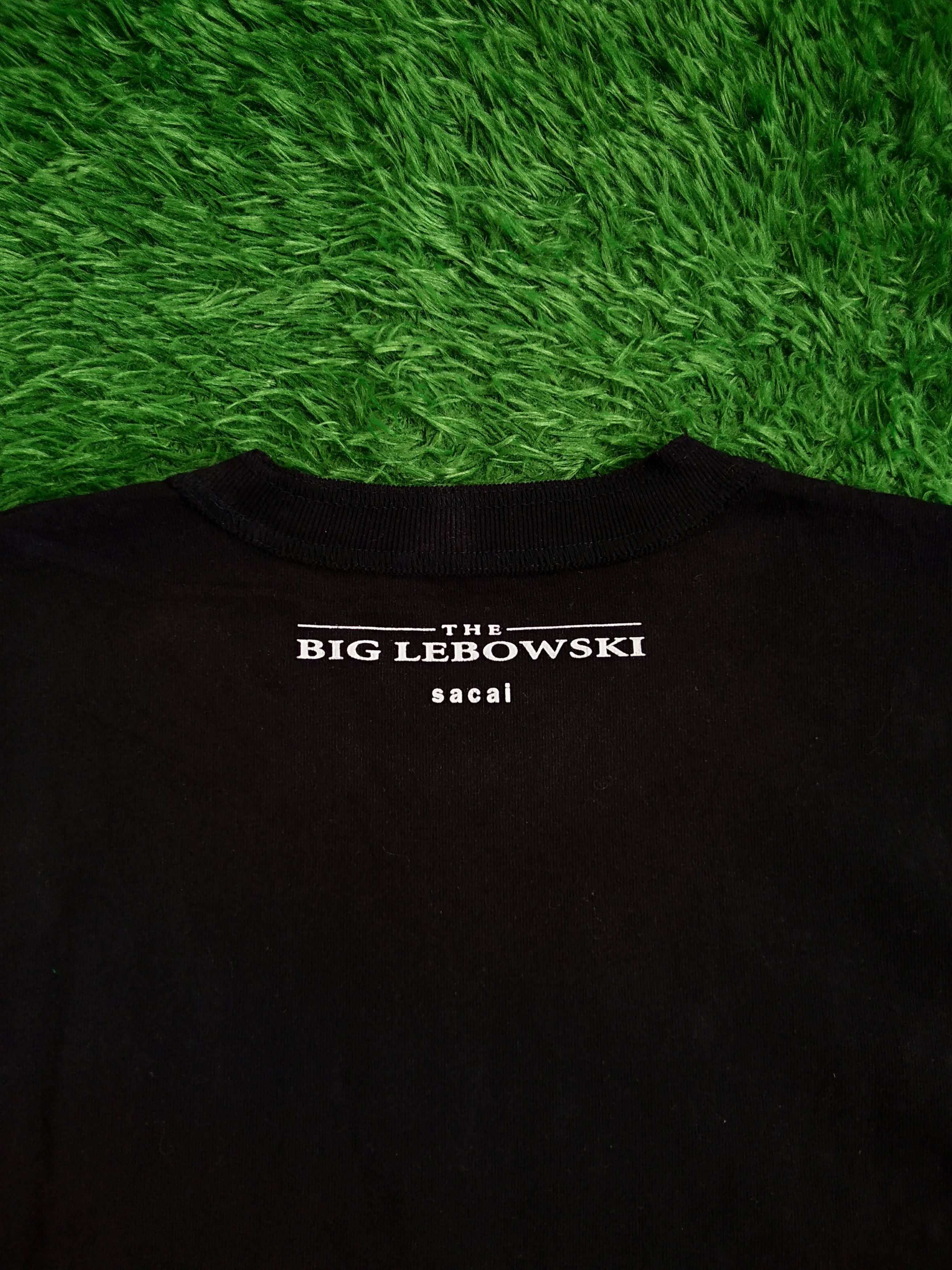 Carhartt × Japanese Brand × Sacai SACAI x THE BIG LEBOWSKI 20SS BLACK T SHIRT Size US M / EU 48-50 / 2 - 5 Thumbnail