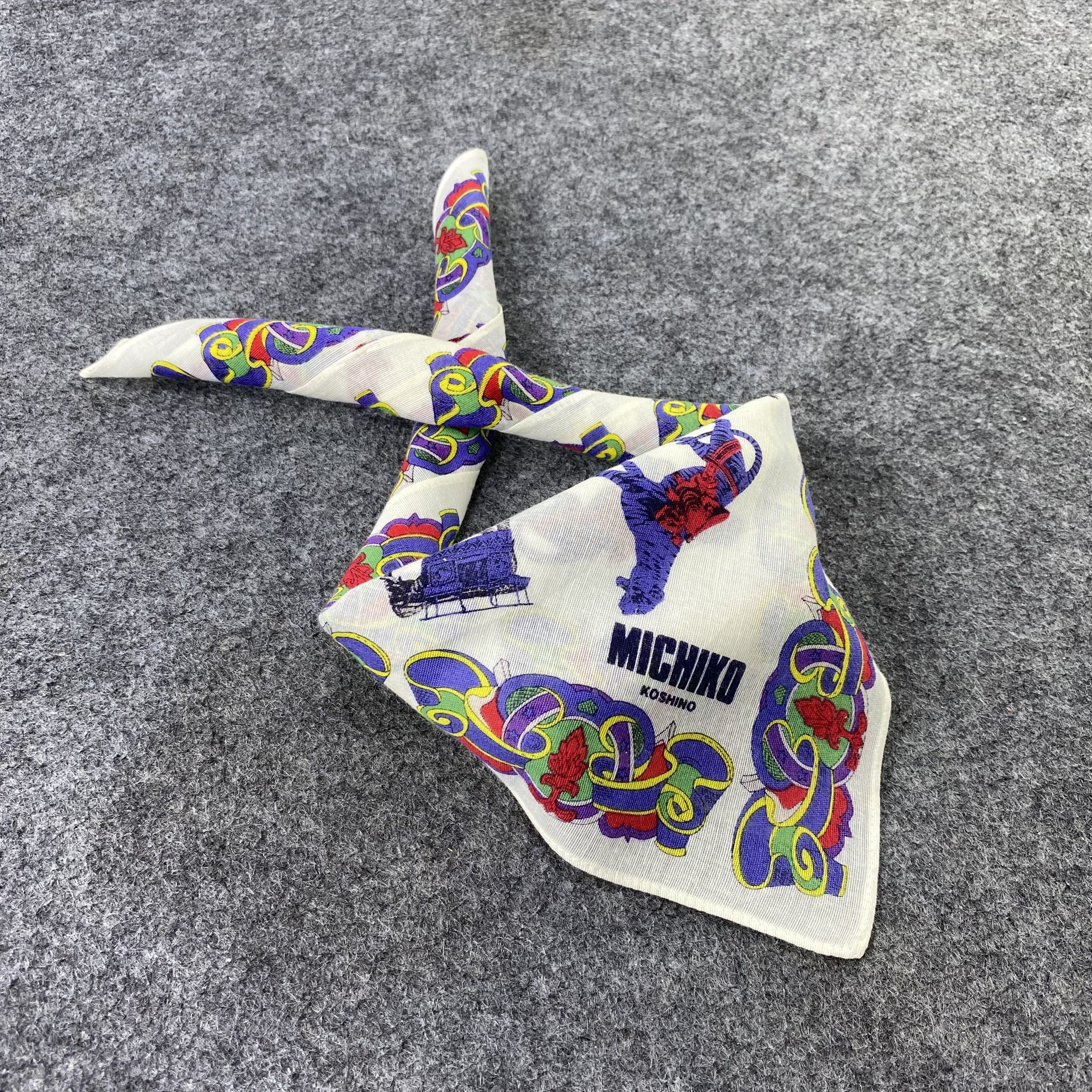 Michiko Koshino Michiko Koshino Handkerchief / Bandana / Neckerchief-B1304 Size ONE SIZE - 1 Thumbnail