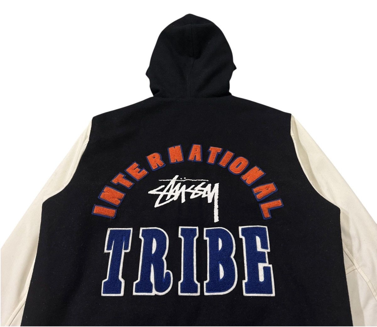 Stussy Vintage Stussy International Tribe Wool Varsity Jacket Size US L / EU 52-54 / 3 - 6 Thumbnail
