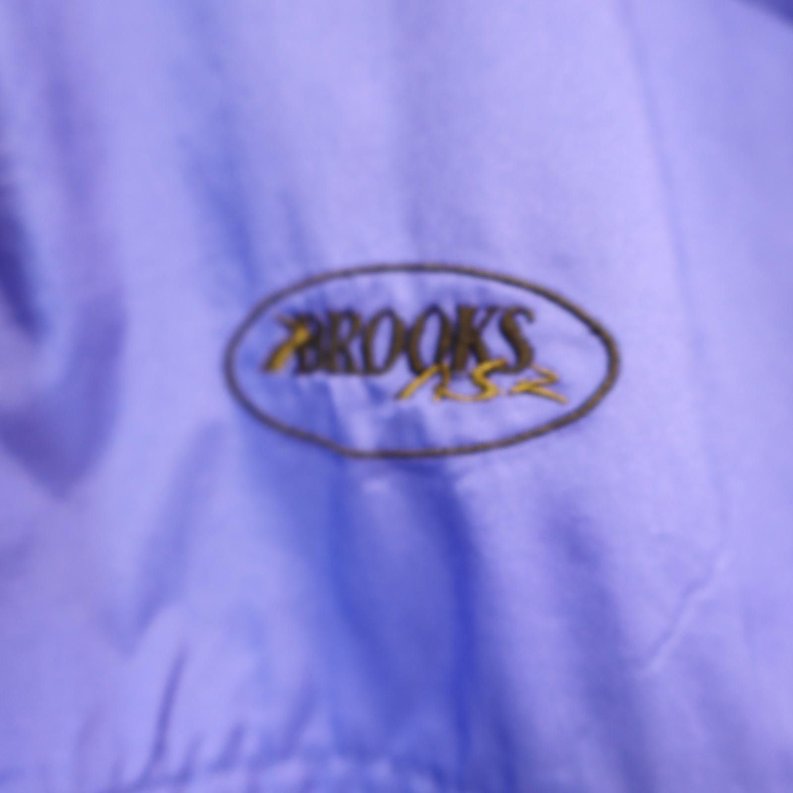 Brooks Vtg Brooks For Women ASR Jacket Small Windbreaker Blue 90s Size S / US 4 / IT 40 - 2 Thumbnail