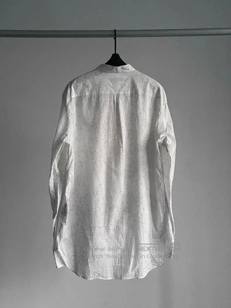 Ann Demeulemeester Ann Demeulemeester Matrix Code Shirt. Size US M / EU 48-50 / 2 - 2 Thumbnail