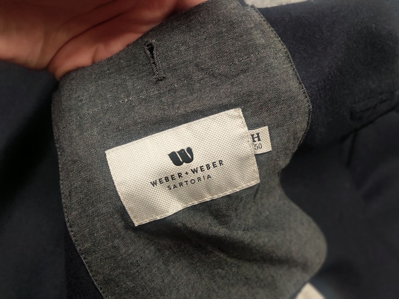 Weber Weber + Weber Sartoria WW blue button wool blazer Jacket Size US M / EU 48-50 / 2 - 19 Thumbnail