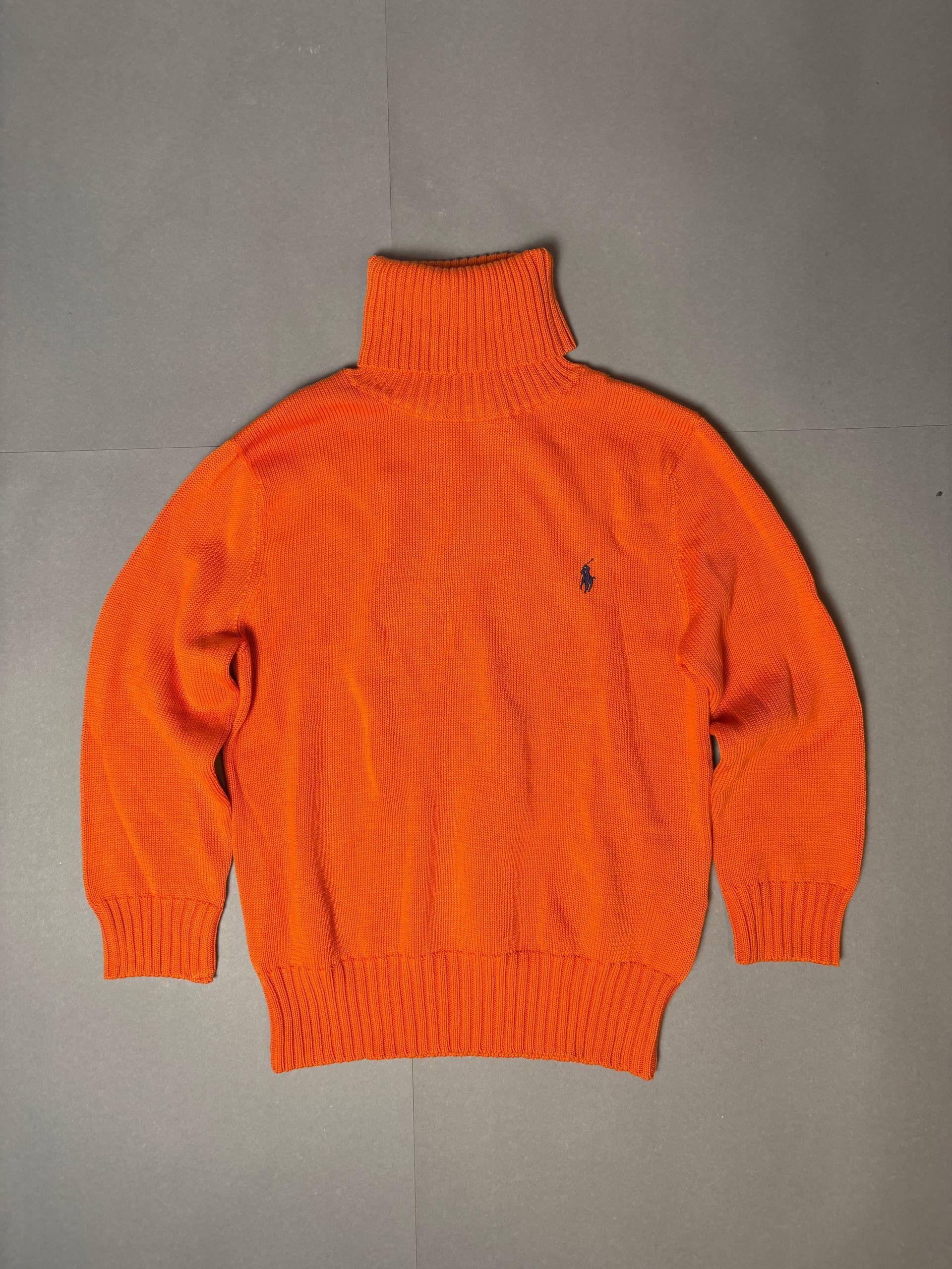 Polo Ralph Lauren Vintage Woman's Polo Ralph Lauren Cable Knit V-Neck Sweater Size M / US 6-8 / IT 42-44 - 1 Thumbnail
