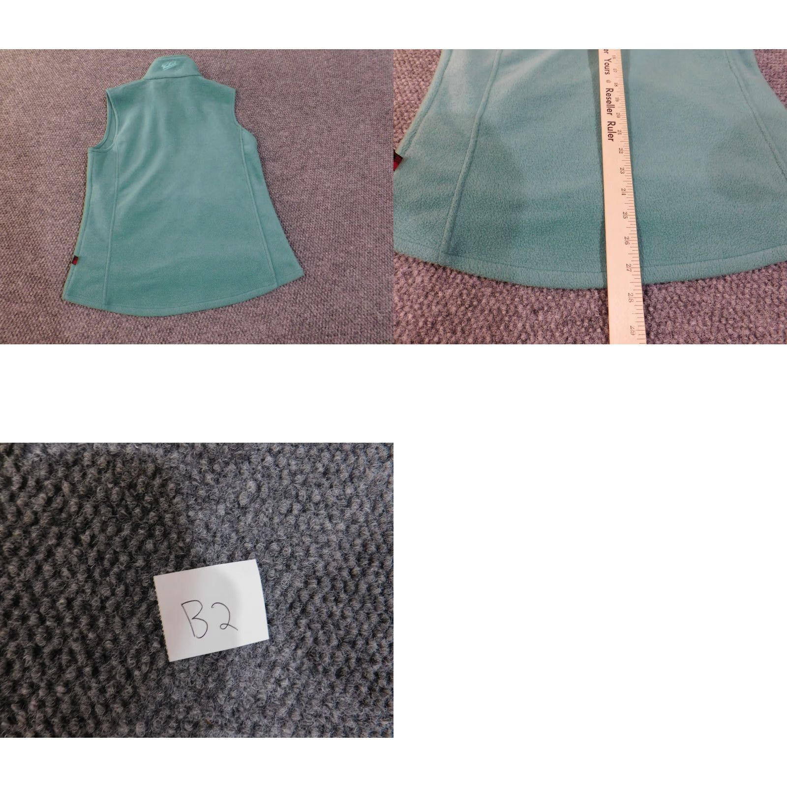 Vintage Woolrich Vest Womens Small Green Zip Fleece Vintage Outdoors Hiking Retro Shirt Womens Size S / US 4 / IT 40 - 8 Thumbnail