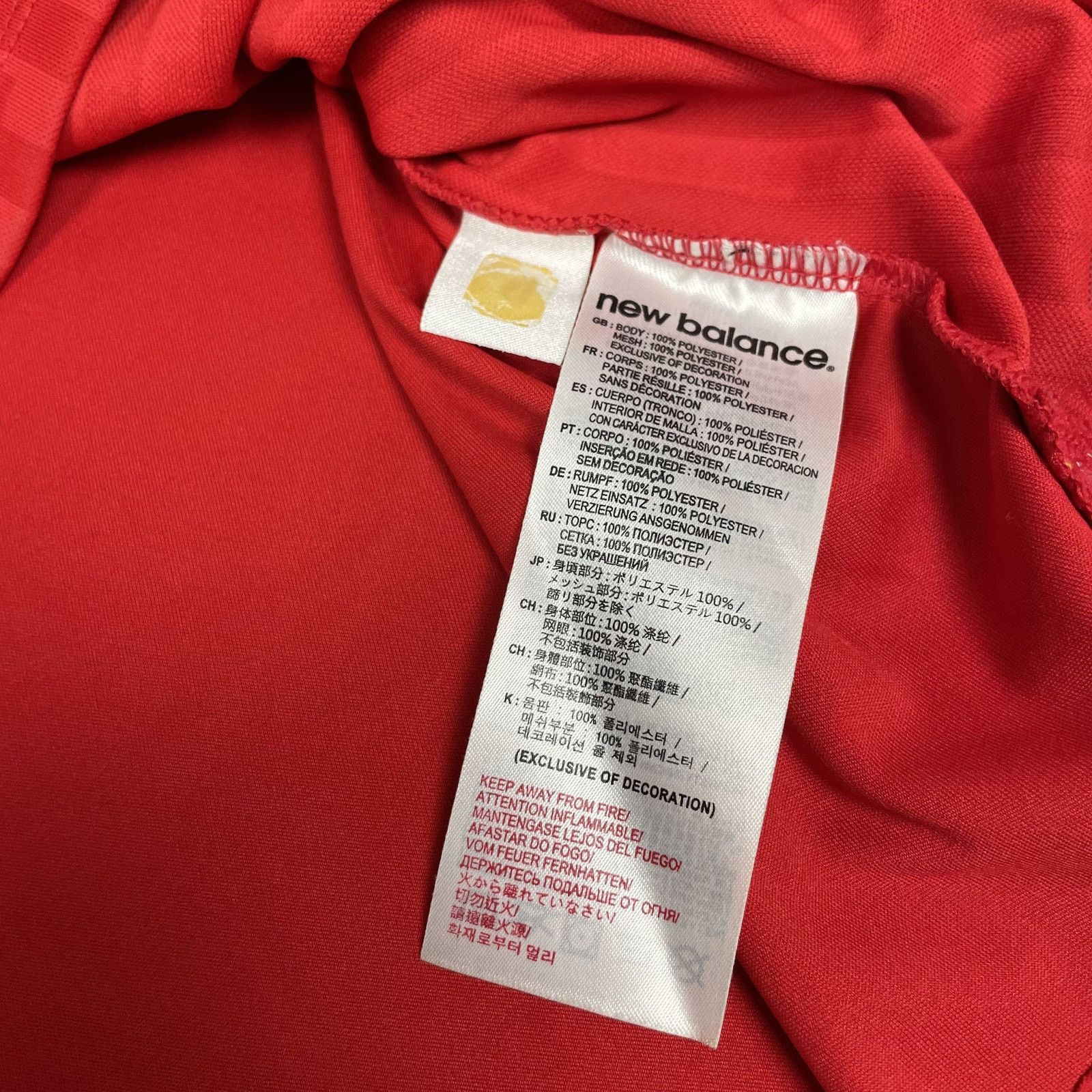 New Balance New Balance Men's Red Liverpool F.C. Football Jersey Medium Size US M / EU 48-50 / 2 - 11 Thumbnail