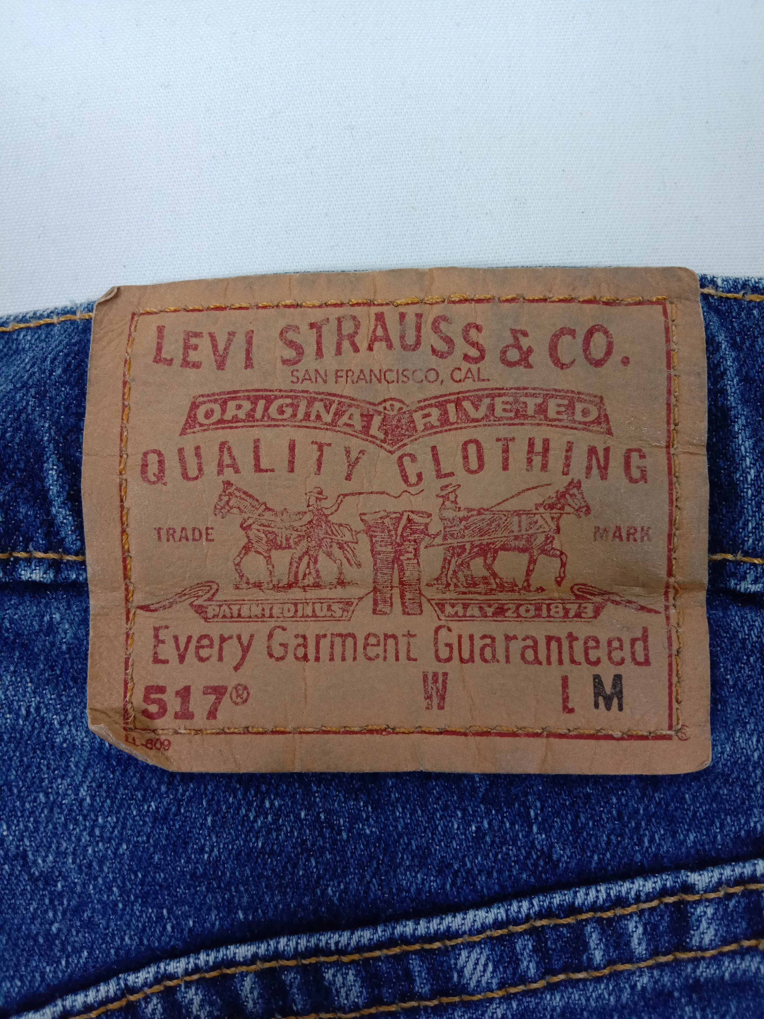 Levi's Vintage Levi's 517 Flare Jeans Boot Cut Slim Fit Denim Size US 30 / EU 46 - 14 Thumbnail
