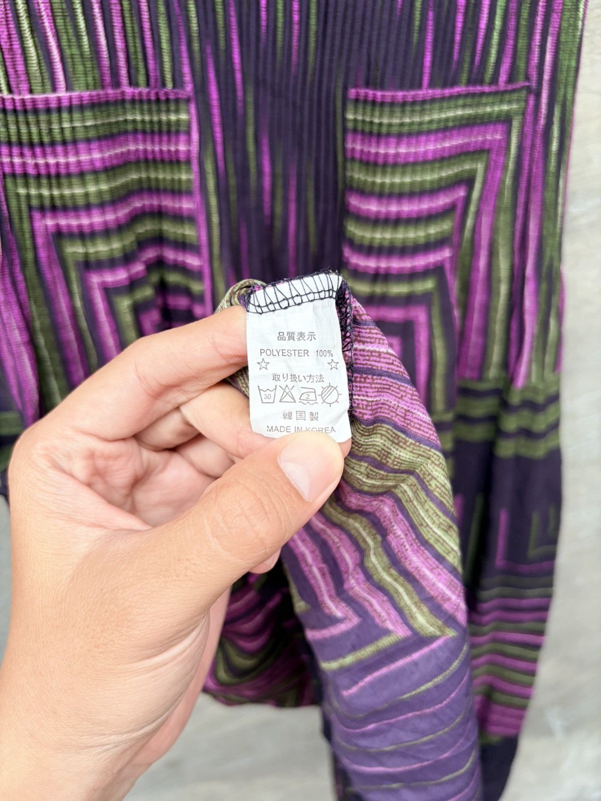 Japanese Brand Unknown Women Pleats Dress Issey Miyake Pleats Please Style Size M / US 6-8 / IT 42-44 - 5 Thumbnail