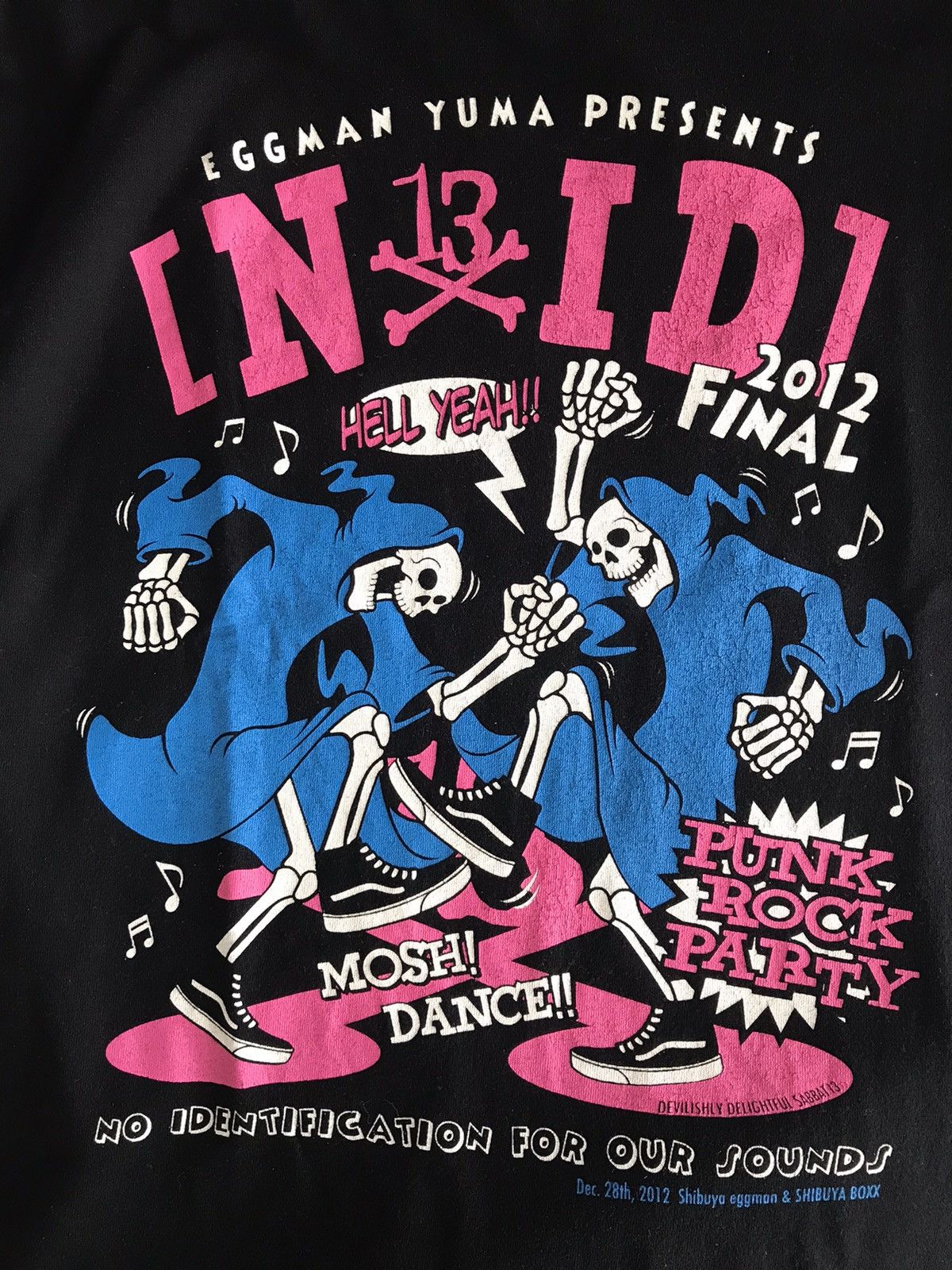 Band Tees Vintage Y2K Eggman Yuna Presents Band Tee (Mosh Dance) Size US L / EU 52-54 / 3 - 7 Thumbnail