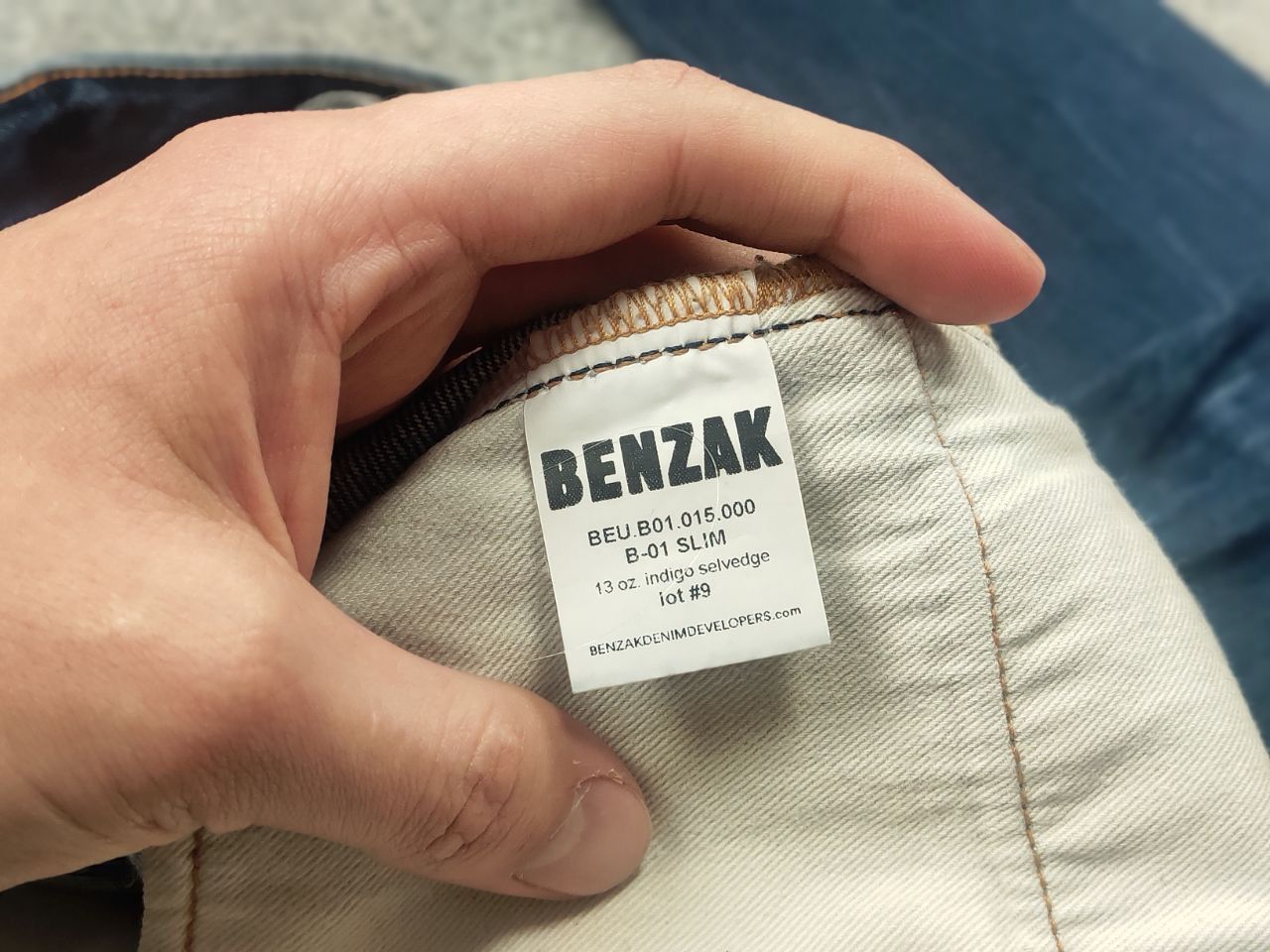 Benzak Denim Developers Benzak Developers Vintage Selvedge Faded Japan Denim Jeans Size US 34 / EU 50 - 16 Thumbnail