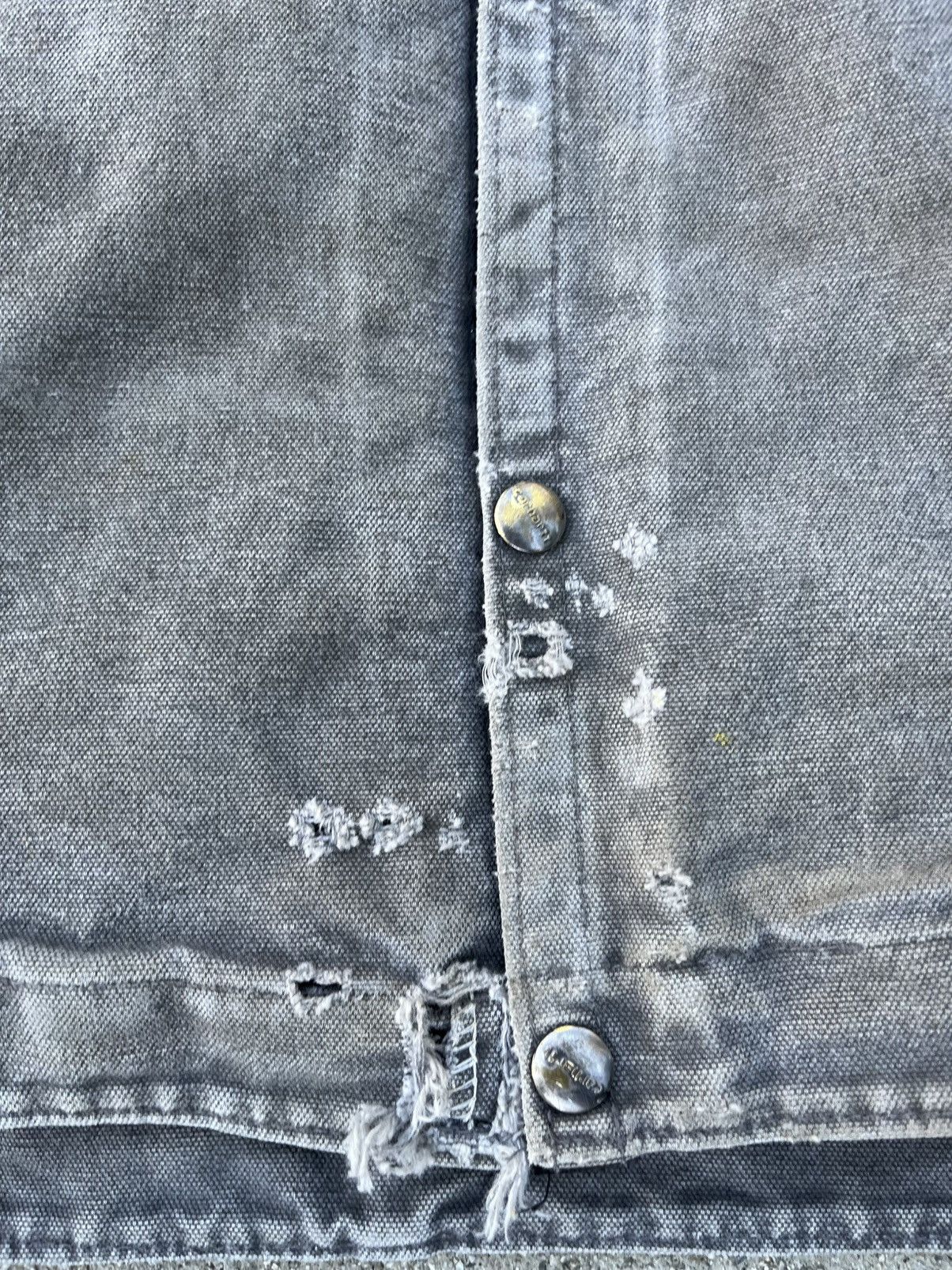 Carhartt Carhartt Sherpa Lined Work Jacket J284 GVL Distressed Thrash Size US L / EU 52-54 / 3 - 4 Thumbnail
