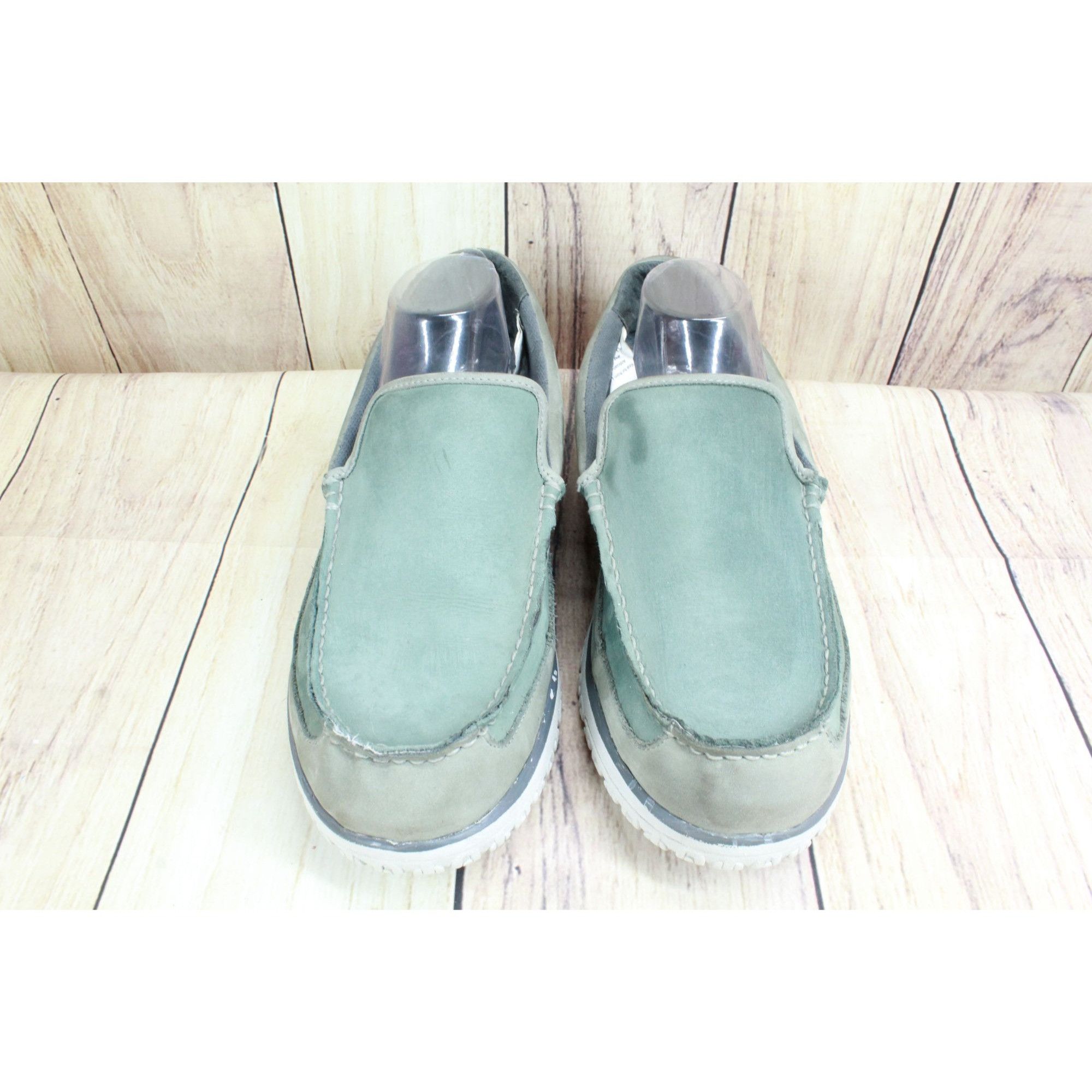 L.L. Bean × Leather LL Bean Shearling Moc Slippers Sedona Sage Men’s 12 M Size US 12 / EU 45 - 4 Thumbnail
