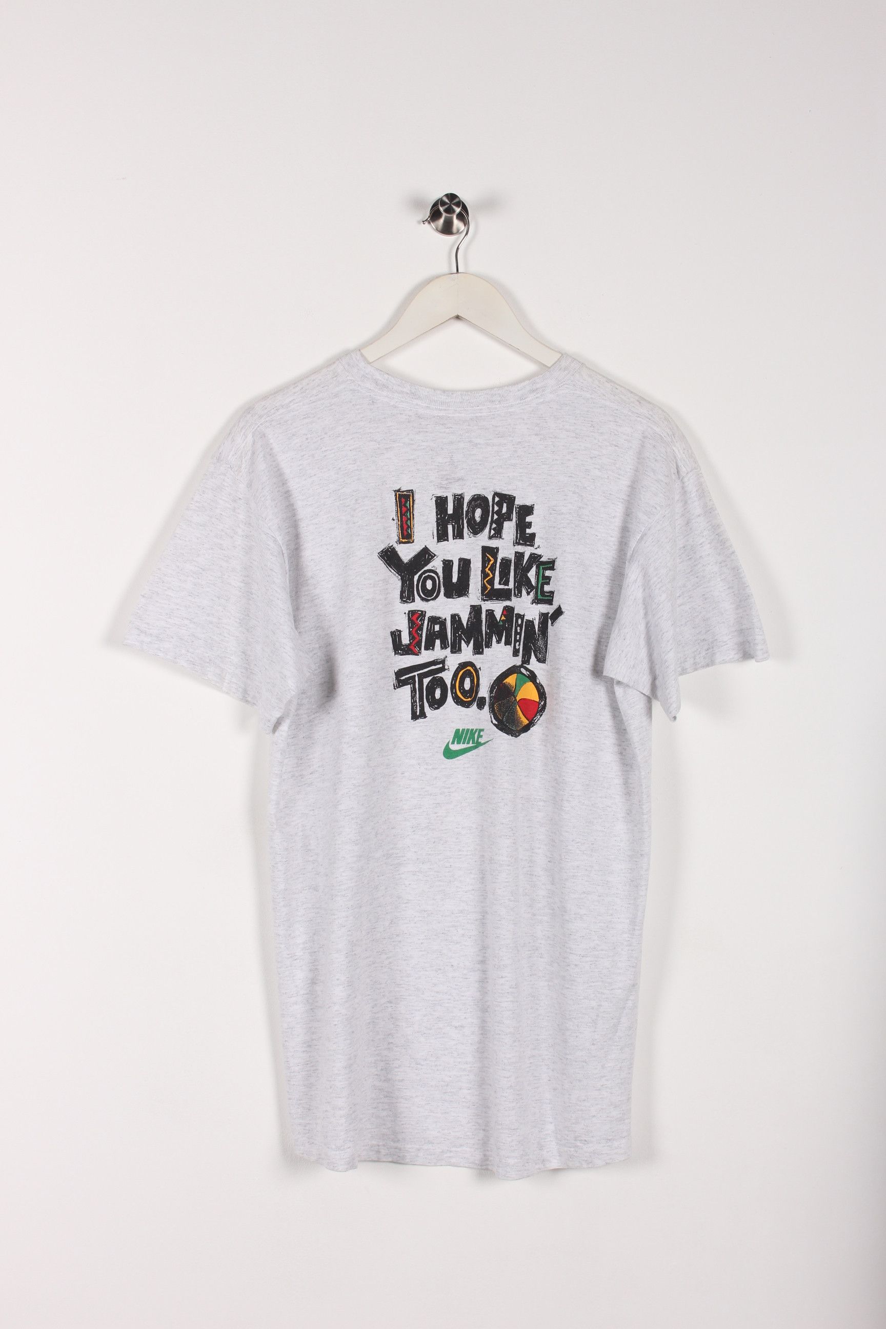 Nike 90's Nike Bob Marley Michael Jordan We Jammin T-Shirt Size US L / EU 52-54 / 3 - 6 Thumbnail