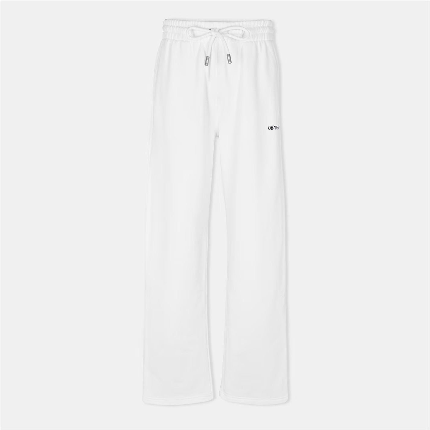 Off-White o1g2r1mq0226 Arrow Fleece Closed Sweatpants & Joggers White Size US 34 / EU 50 - 1 Thumbnail