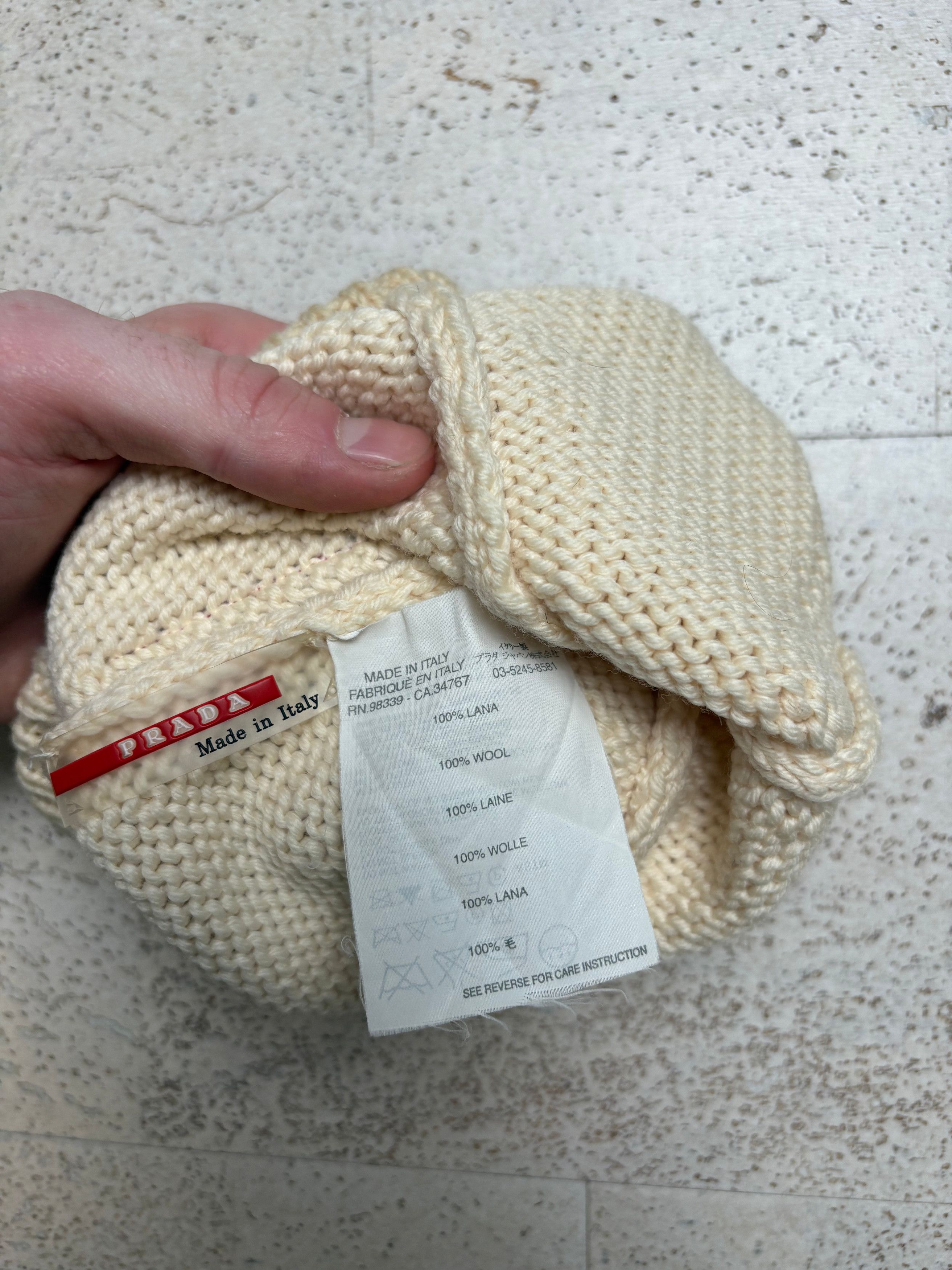 Prada Prada Sport Beanie Size ONE SIZE - 4 Thumbnail