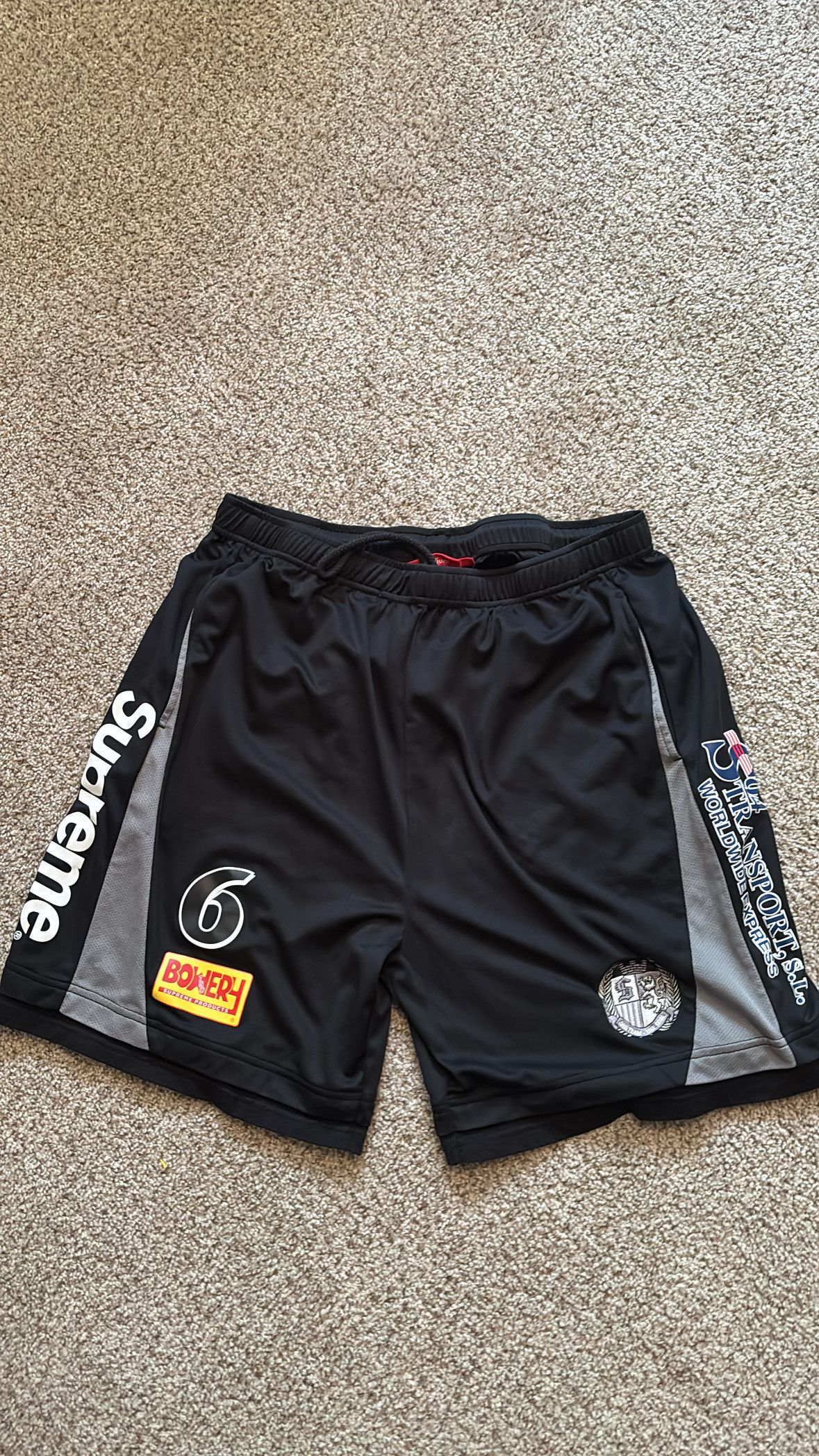 Supreme FW24 Supreme/Frank Frazetta Soccer Shorts - Death Dealer
