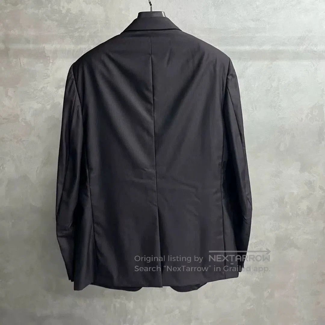 Lanvin lanvin black logo detail blazer jacket. Size US XXL / EU 58 / 5 - 2 Thumbnail