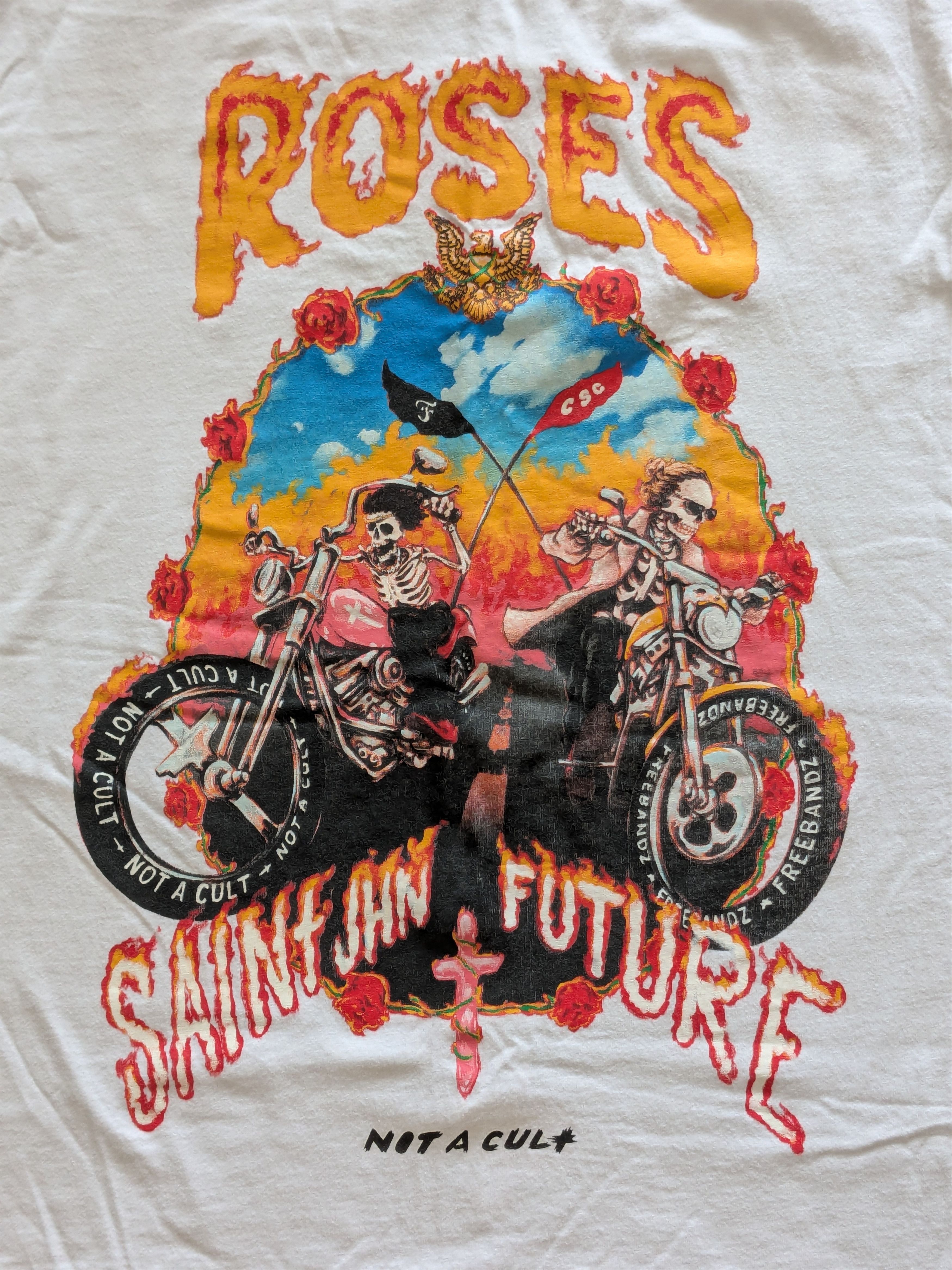 Rap Tees SAINT JHN X FUTURE ROSES TEE Size US L / EU 52-54 / 3 - 2 Thumbnail