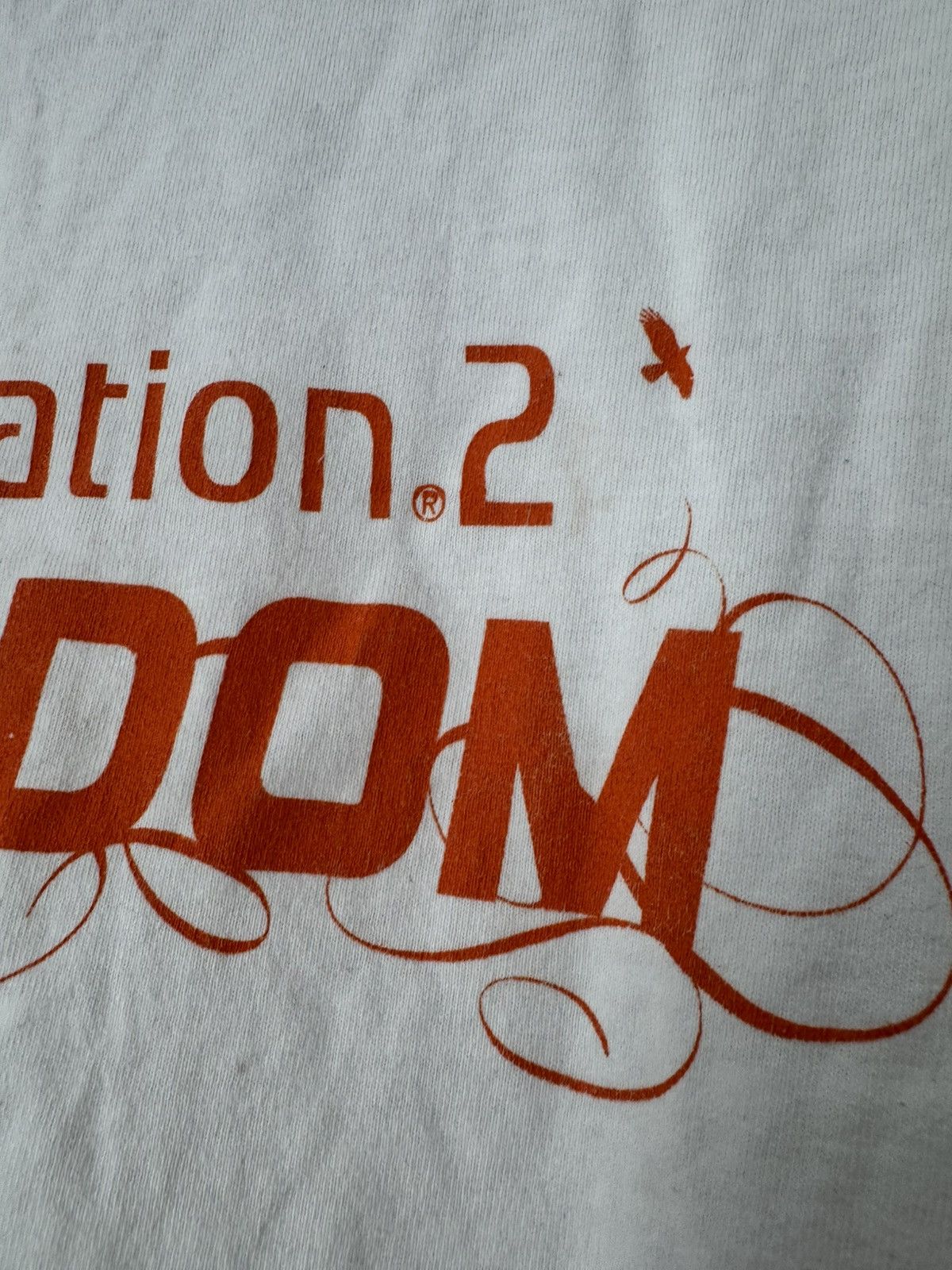 Playstation Vintage PS2 PlayStation 2 rare freedom T Shirt Size US M / EU 48-50 / 2 - 4 Thumbnail