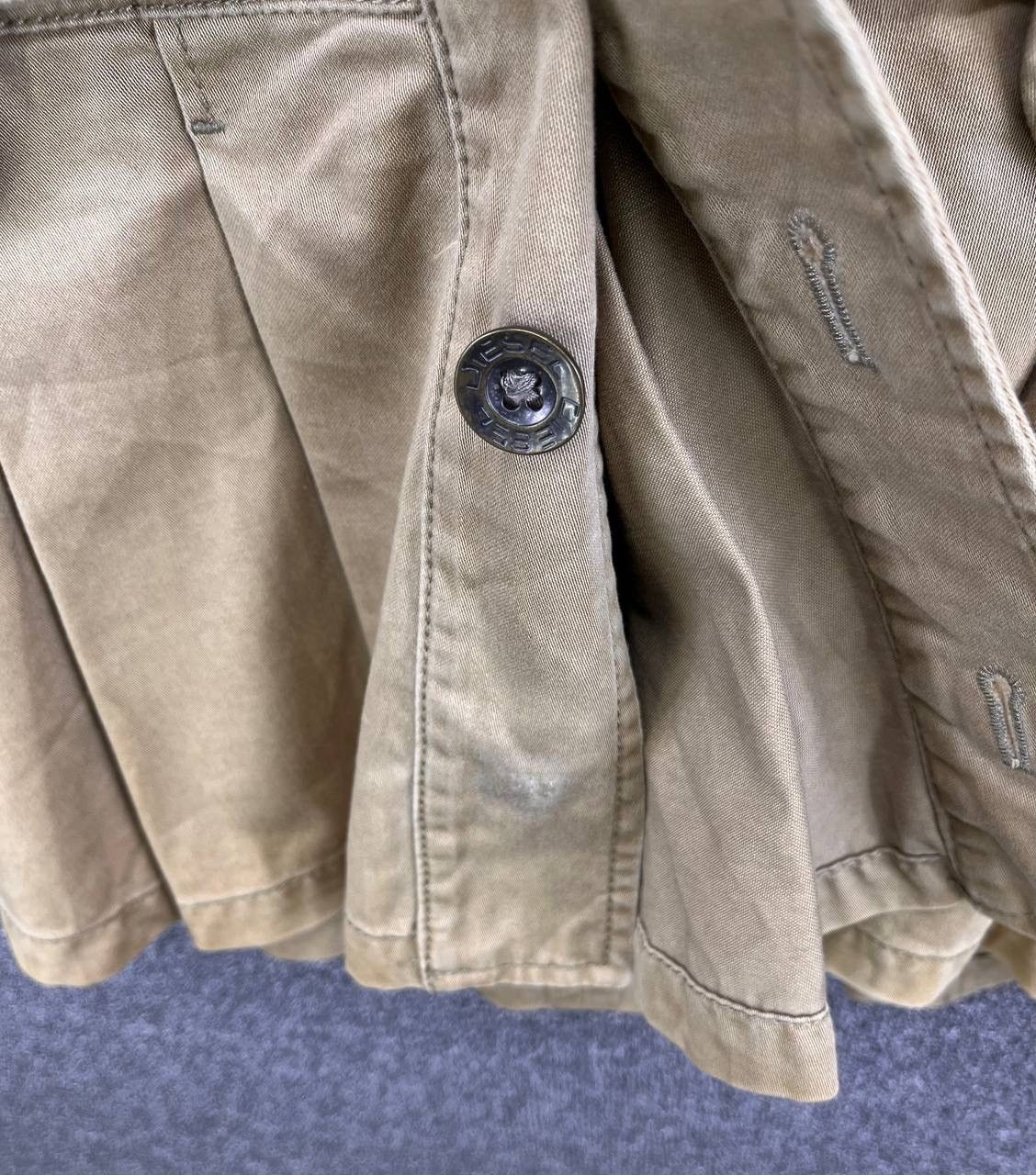 Diesel Vintage Diesel Hoodie Rare Punk Style Long Jacket Size M / US 6-8 / IT 42-44 - 15 Thumbnail