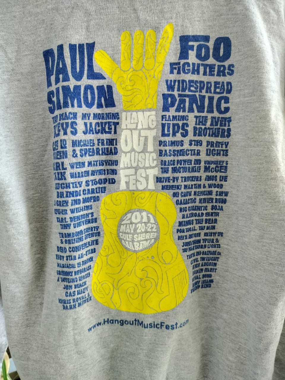Hang Out Music Fest 2011 hoodies