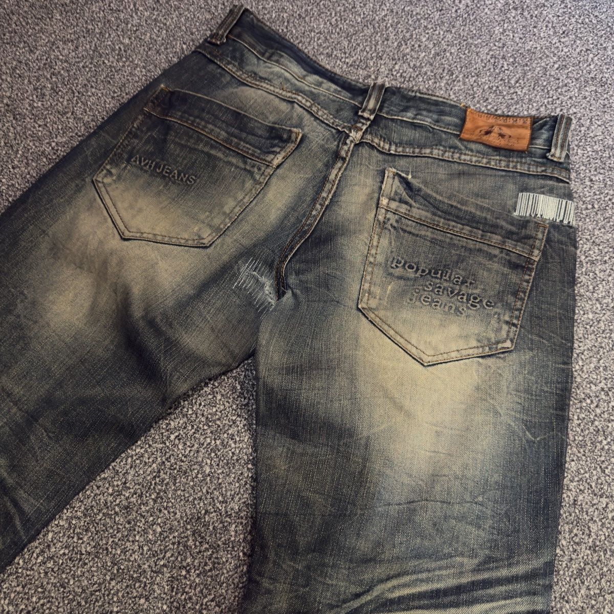 Denim & Co. Vintage 90s Distressed Rusty Denim AVH Custome Size US 32 / EU 48 - 7 Thumbnail