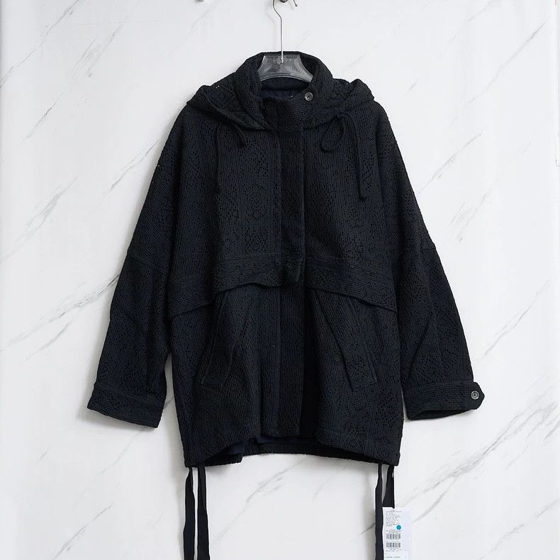Song For The Mute Song For The Mute size 3 belt lace-up drop shoulder jacket Size US L / EU 52-54 / 3 - 1 Thumbnail
