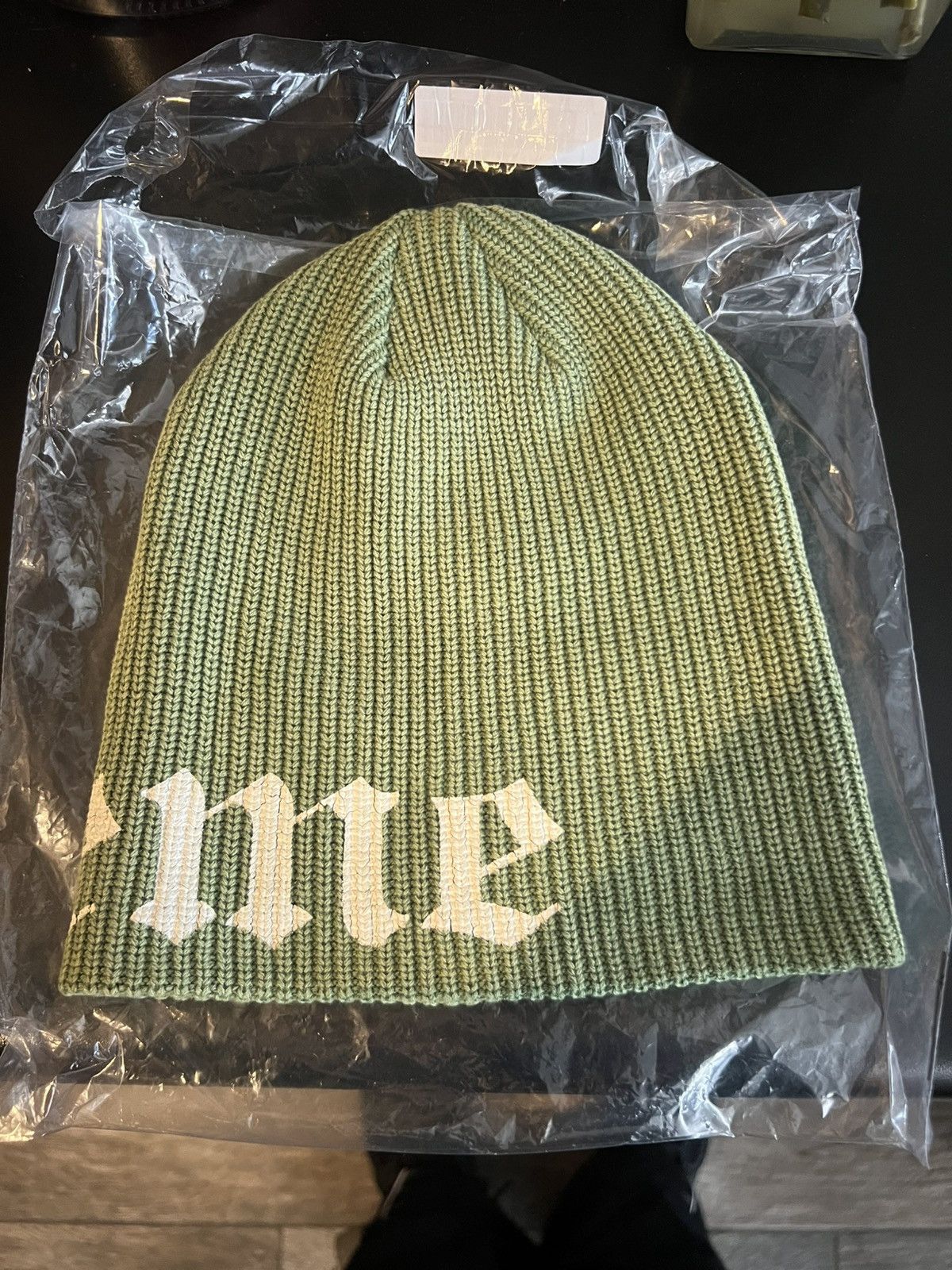 Supreme Supreme Old English Printed Beanie Green Size ONE SIZE - 2 Thumbnail