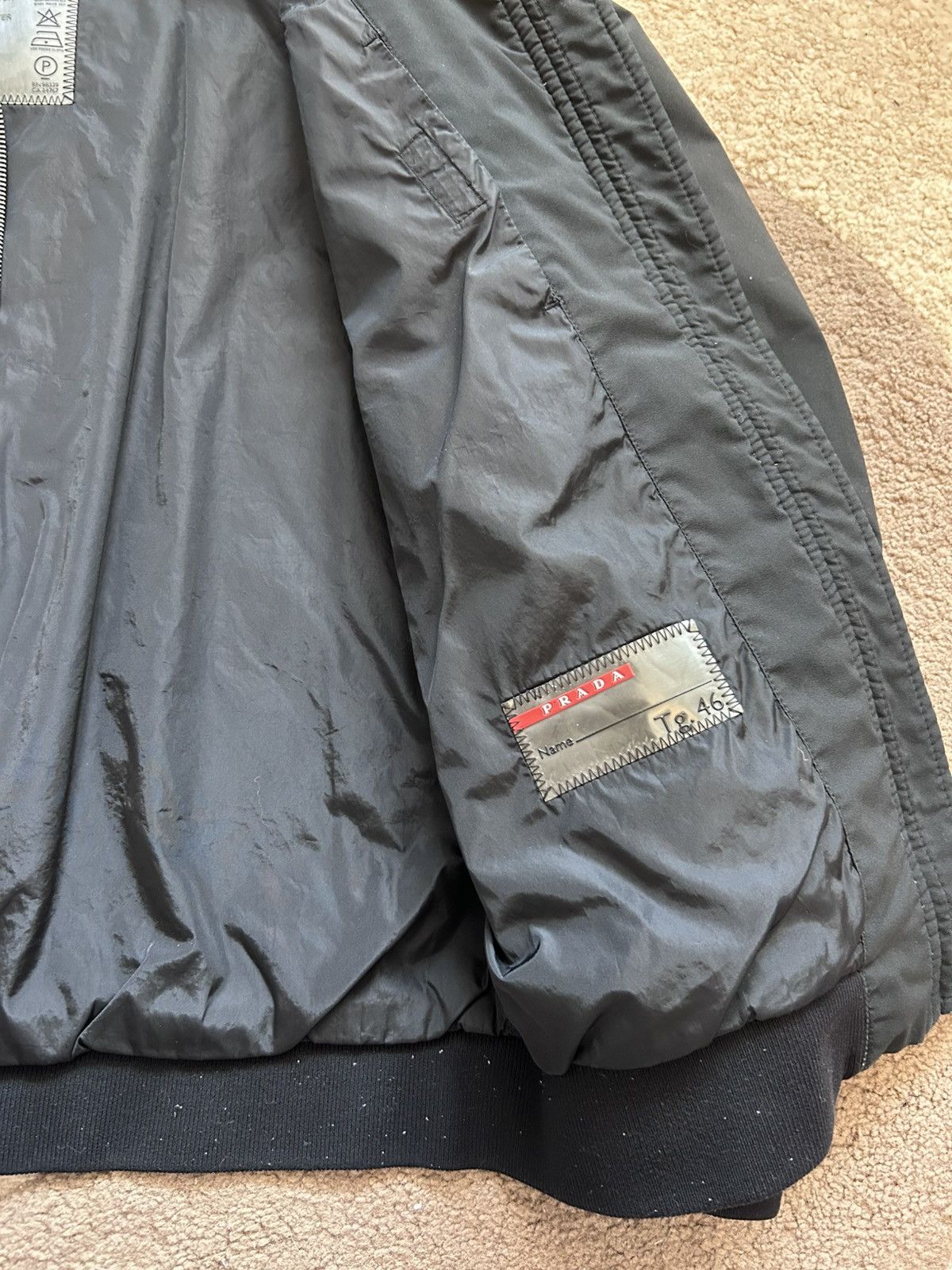 Prada Bomber Prada RedTab black jacket nylon size S Size US S / EU 44-46 / 1 - 15 Thumbnail