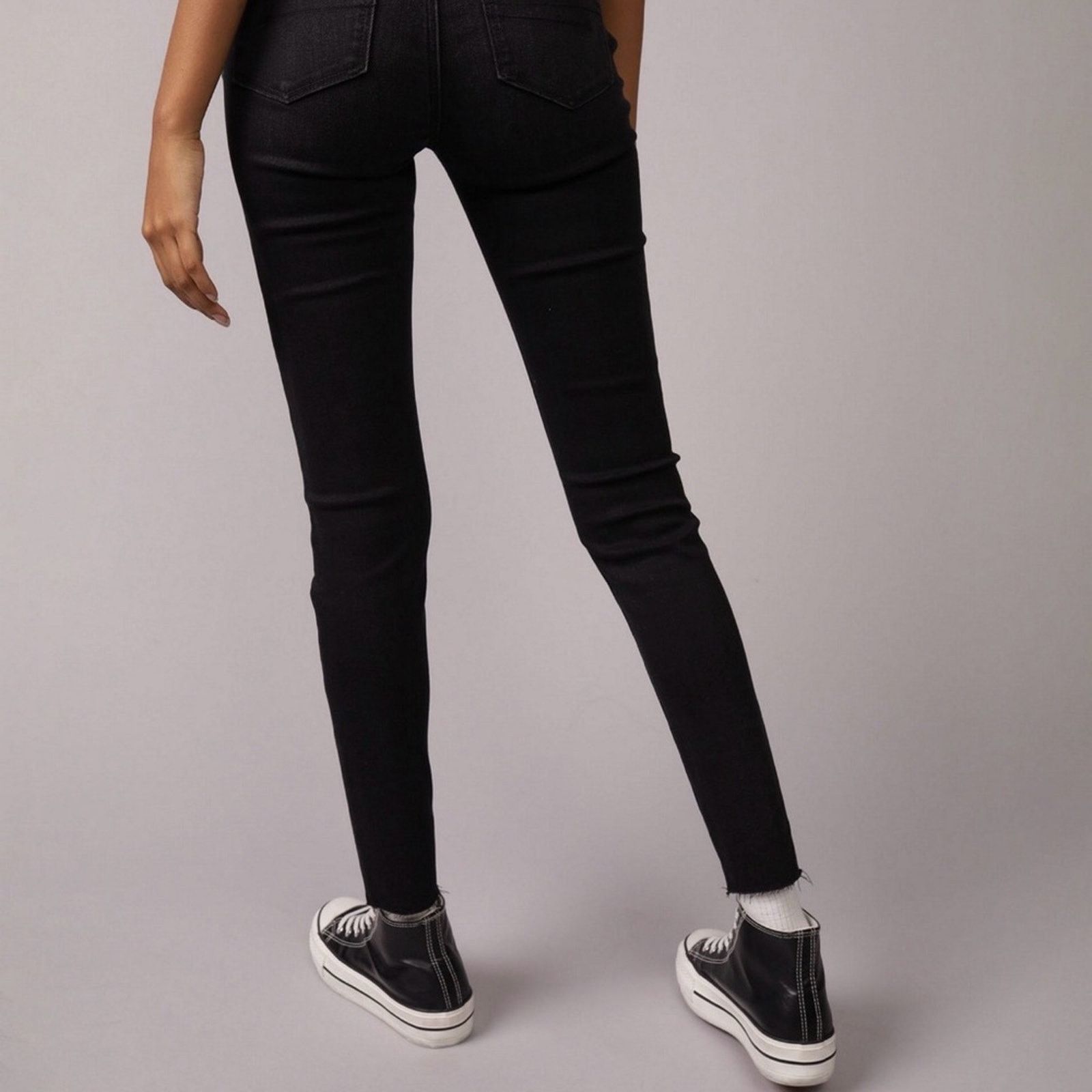 American Eagle Outfitters American Eagle NextLevel Stretch HighWaist Jeggings Womens 2 Size 26" / US 2 / IT 38 - 2 Thumbnail