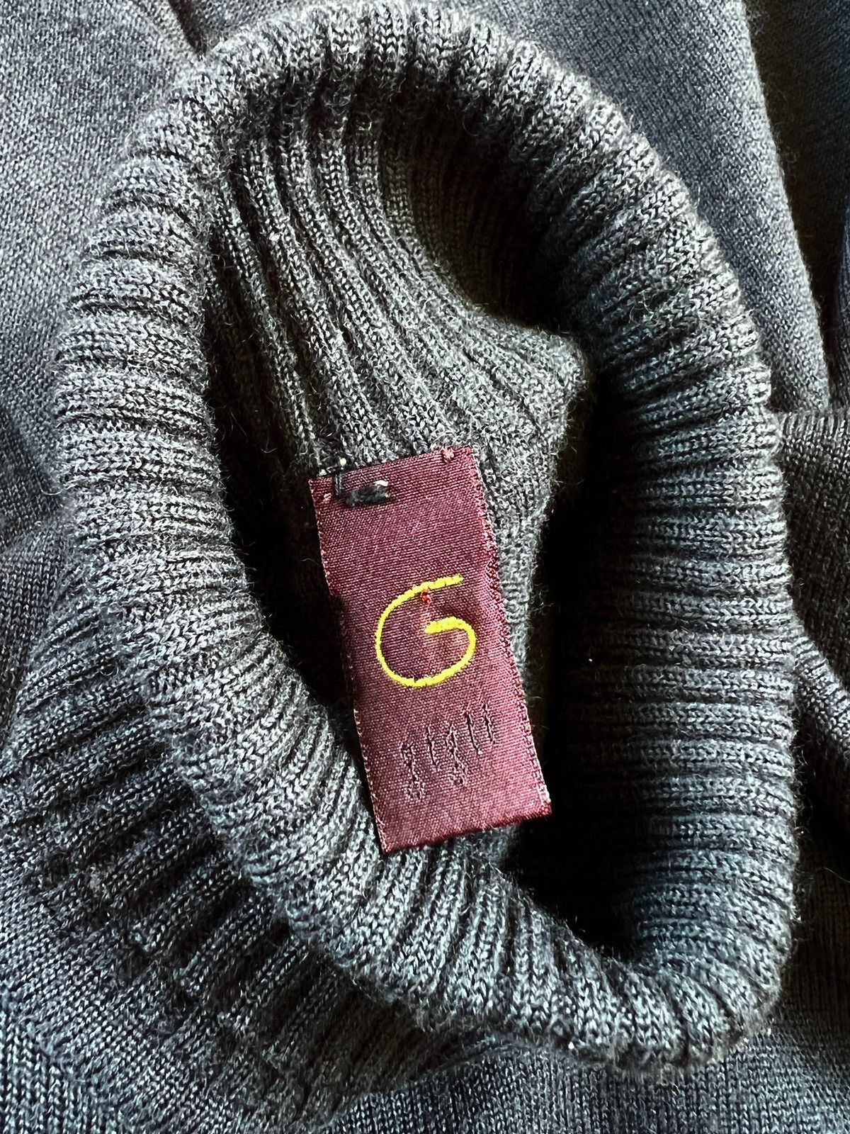 Romeo Gigli × Vintage Vintage Romeo Gigli Wool Neck Jumper Size US M / EU 48-50 / 2 - 7 Thumbnail