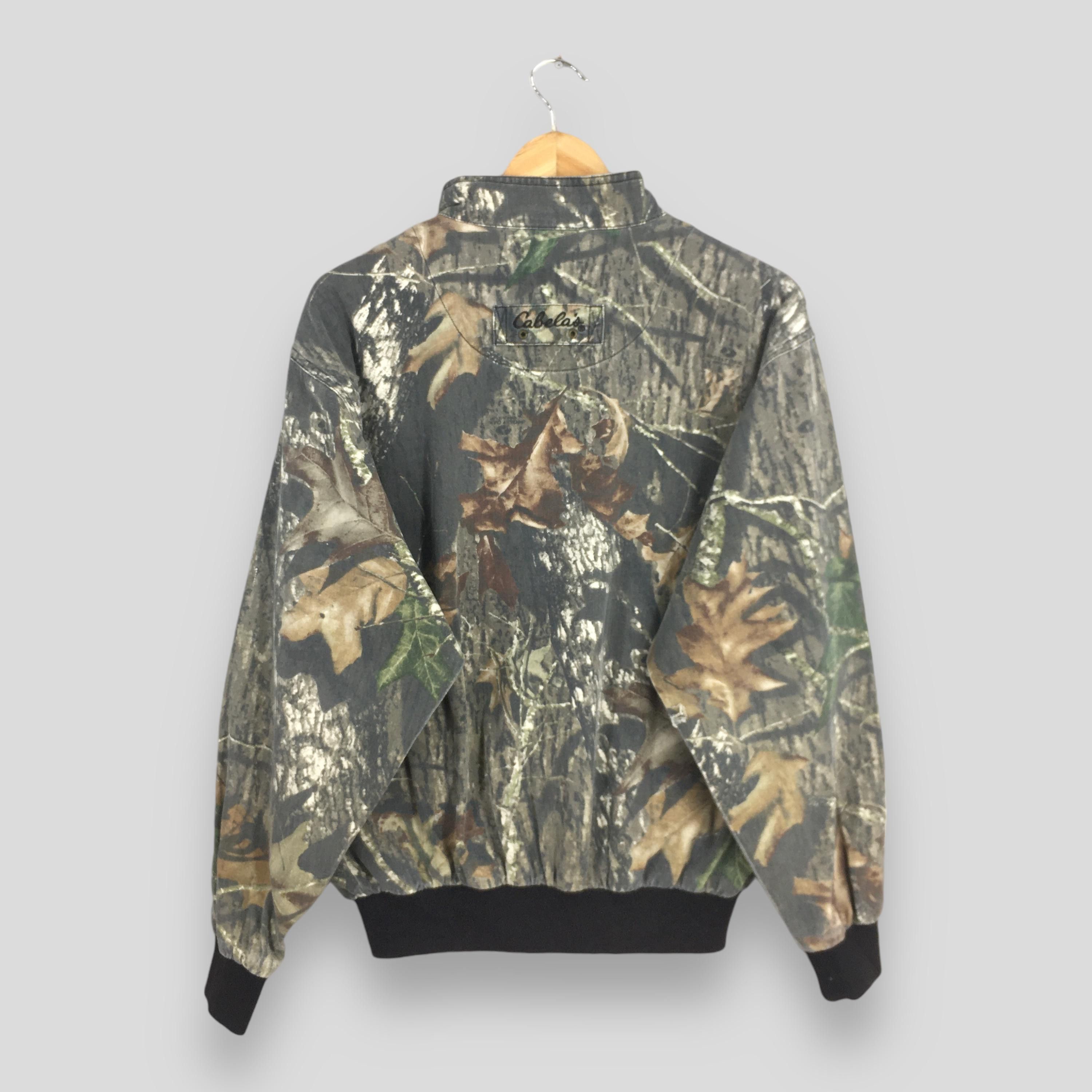 Cabelas Vintage Cabela's Mossy Oak Tree Camo Zipper Jacket Medium Size US M / EU 48-50 / 2 - 7 Thumbnail