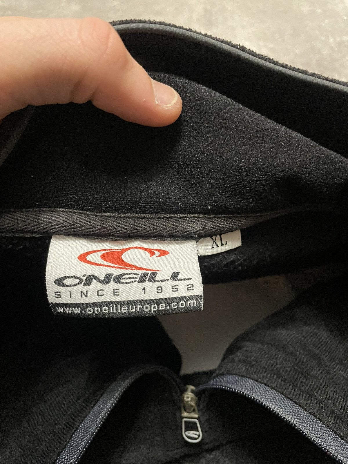 O'Neill × Quiksilver Vintage Oneill Fleece 1/4 Zip Up Surf 90s Size US XL / EU 56 / 4 - 9 Thumbnail