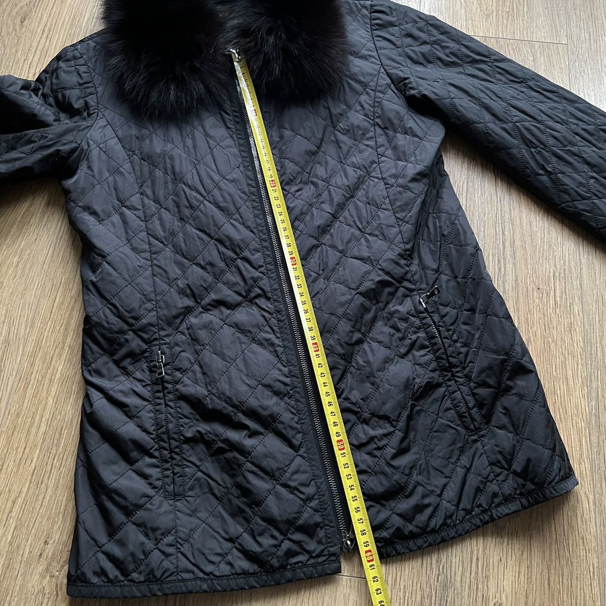 Prada Prada nylon jacket fur blue fox Size M / US 6-8 / IT 42-44 - 15 Thumbnail