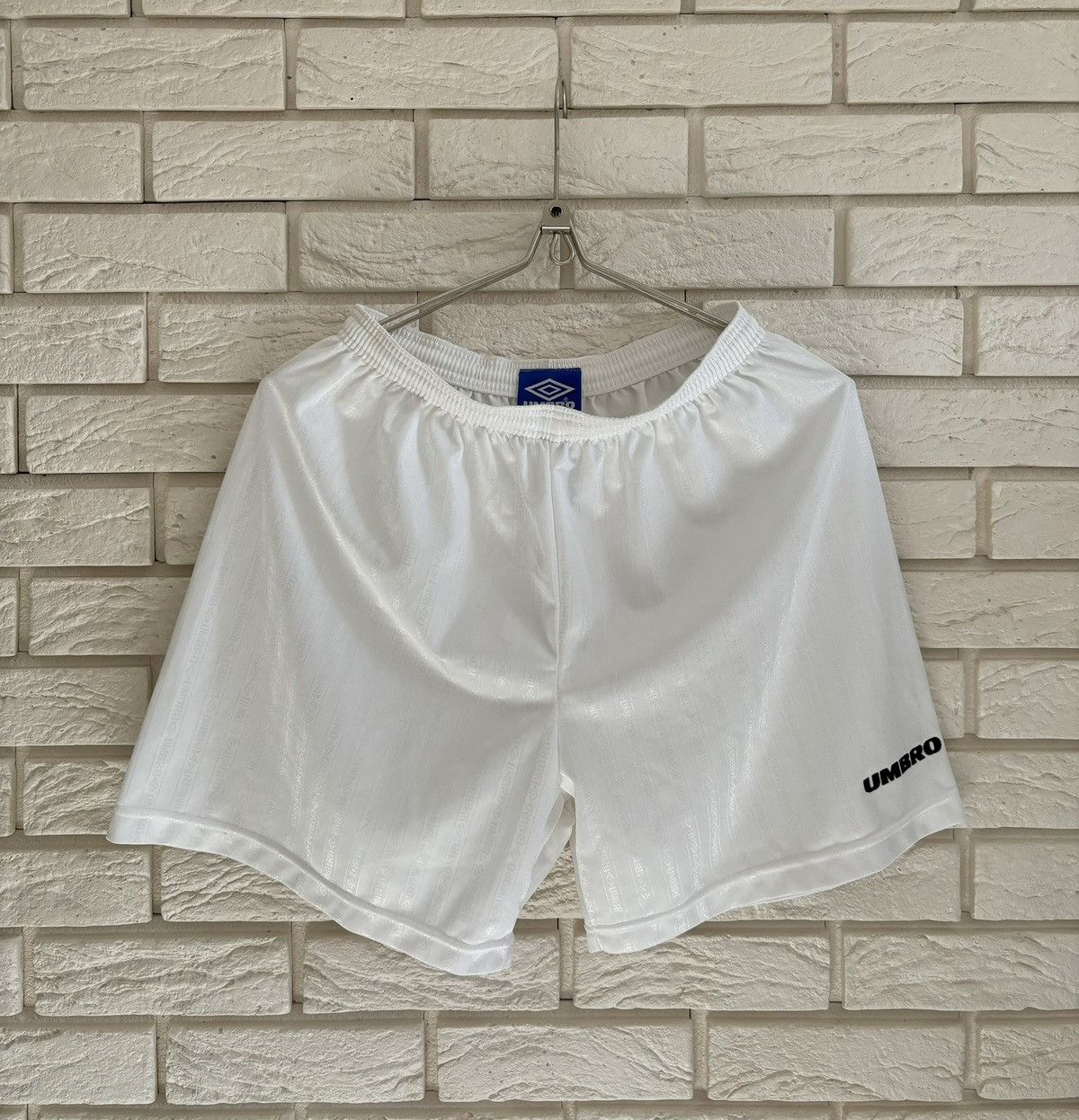 Umbro × Vintage 90s Umbro Y2K Soccer Shorts Training Football Size US 33 - 1 Thumbnail