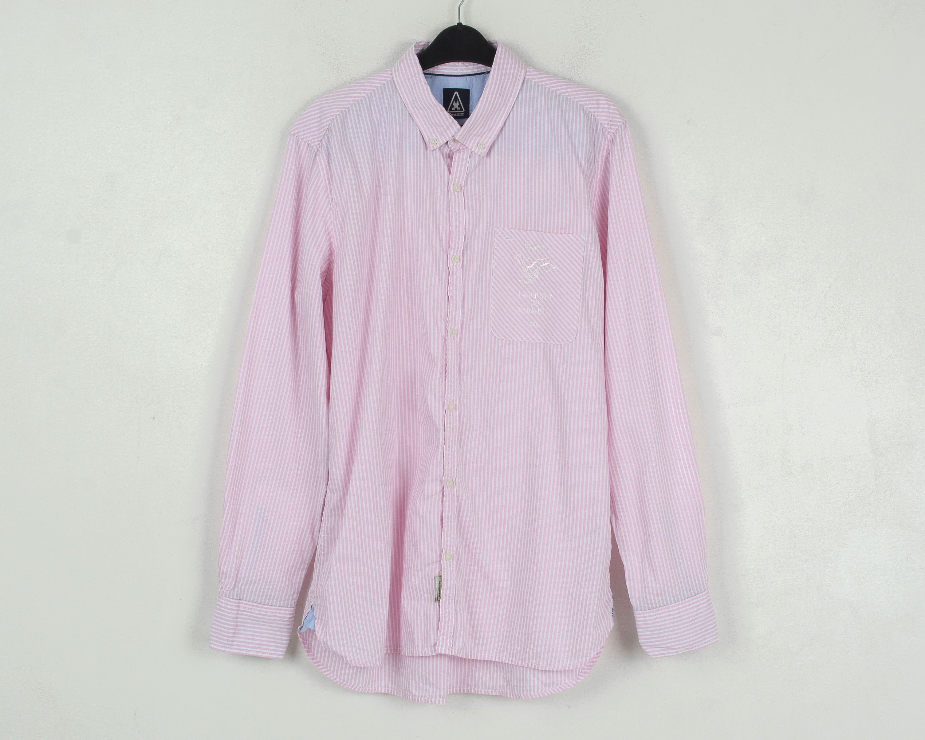 Designer × Other GAASTRA Men XL Shirt Formal Pinstriped Long Sleeve Button Up Size US XL / EU 56 / 4 - 1 Thumbnail