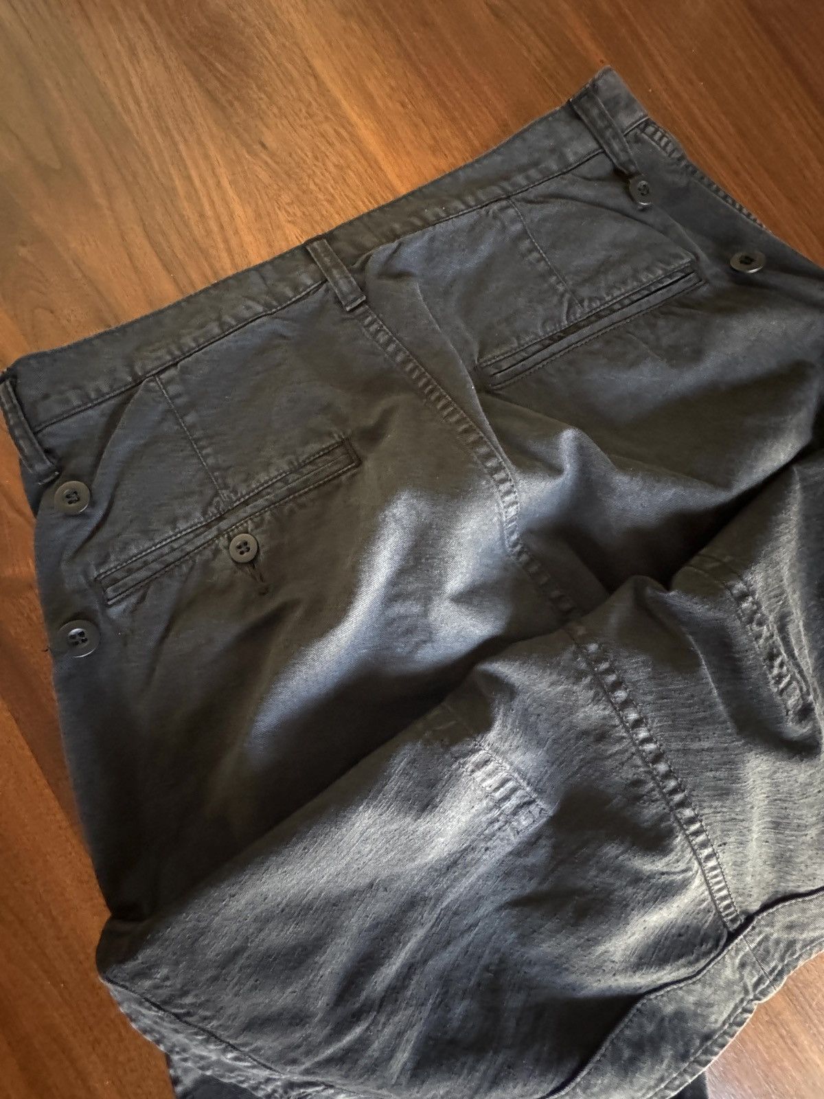 CABANE de ZUCCa Cabane de Zucca Twill Black Pants Size US 32 / EU 48 - 7 Thumbnail