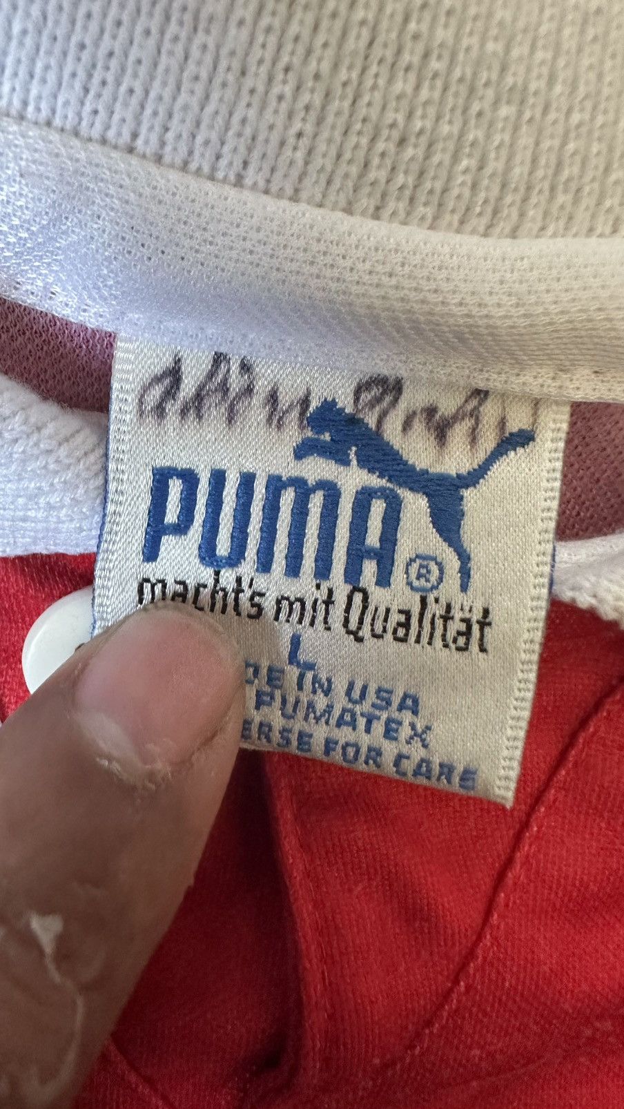 Puma VINTAGE PUMA TUNISIA TEMPLATE JERSEY Size US L / EU 52-54 / 3 - 5 Thumbnail