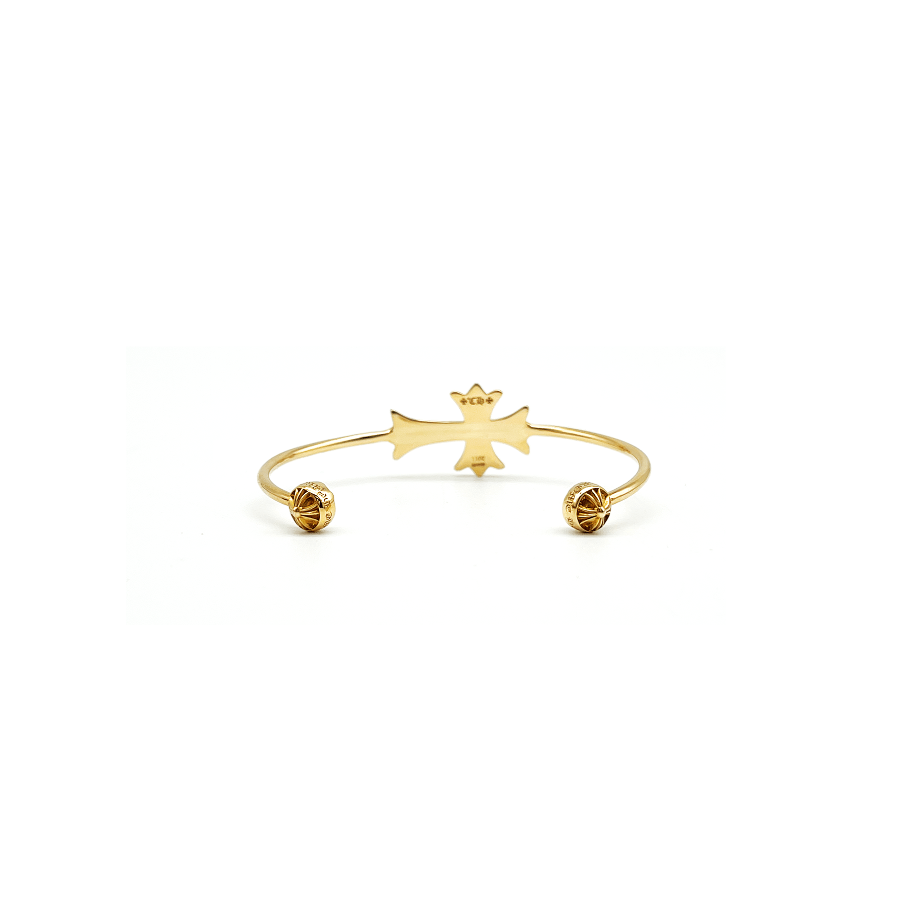 Chrome Hearts Chrome Hearts 22K Gold Cross Bracelet Size ONE SIZE - 2 Thumbnail