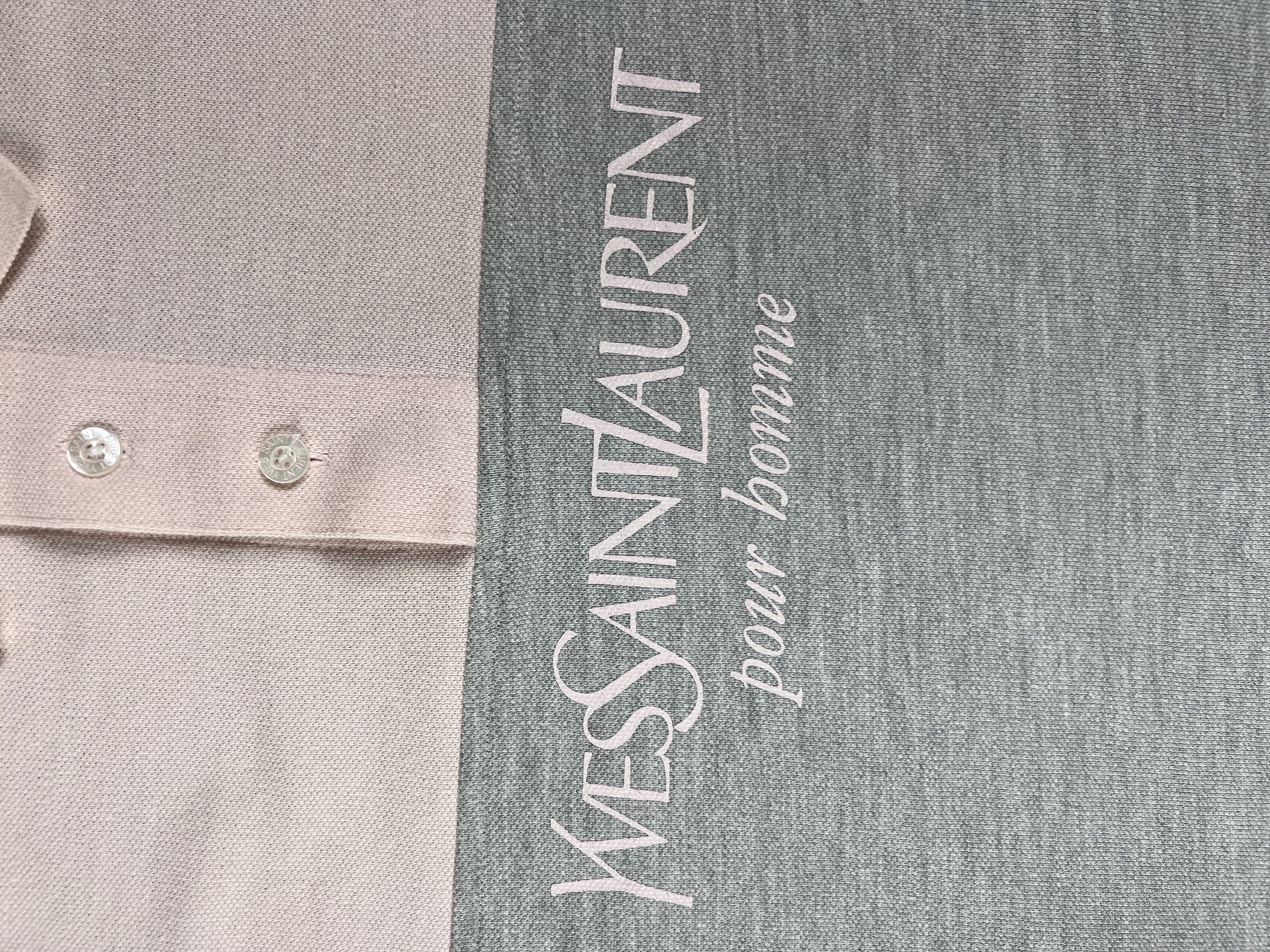 Saint Laurent Paris × Yves Saint Laurent Yves Saint Laurent Polo Shirt S-M Size S / US 4 / IT 40 - 3 Thumbnail