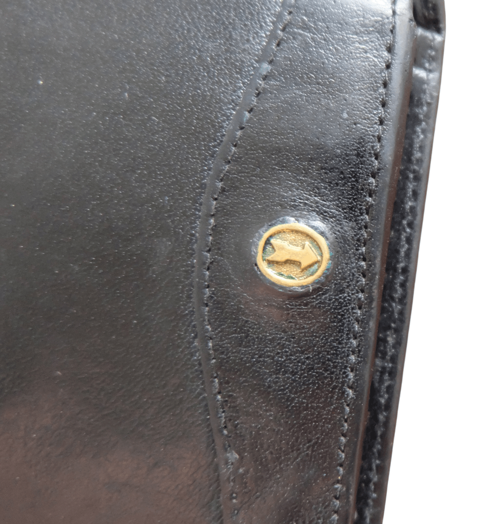Vintage Vintage Gold Pfeil Leather West Germany Bifold Wallet Size ONE SIZE - 2 Thumbnail