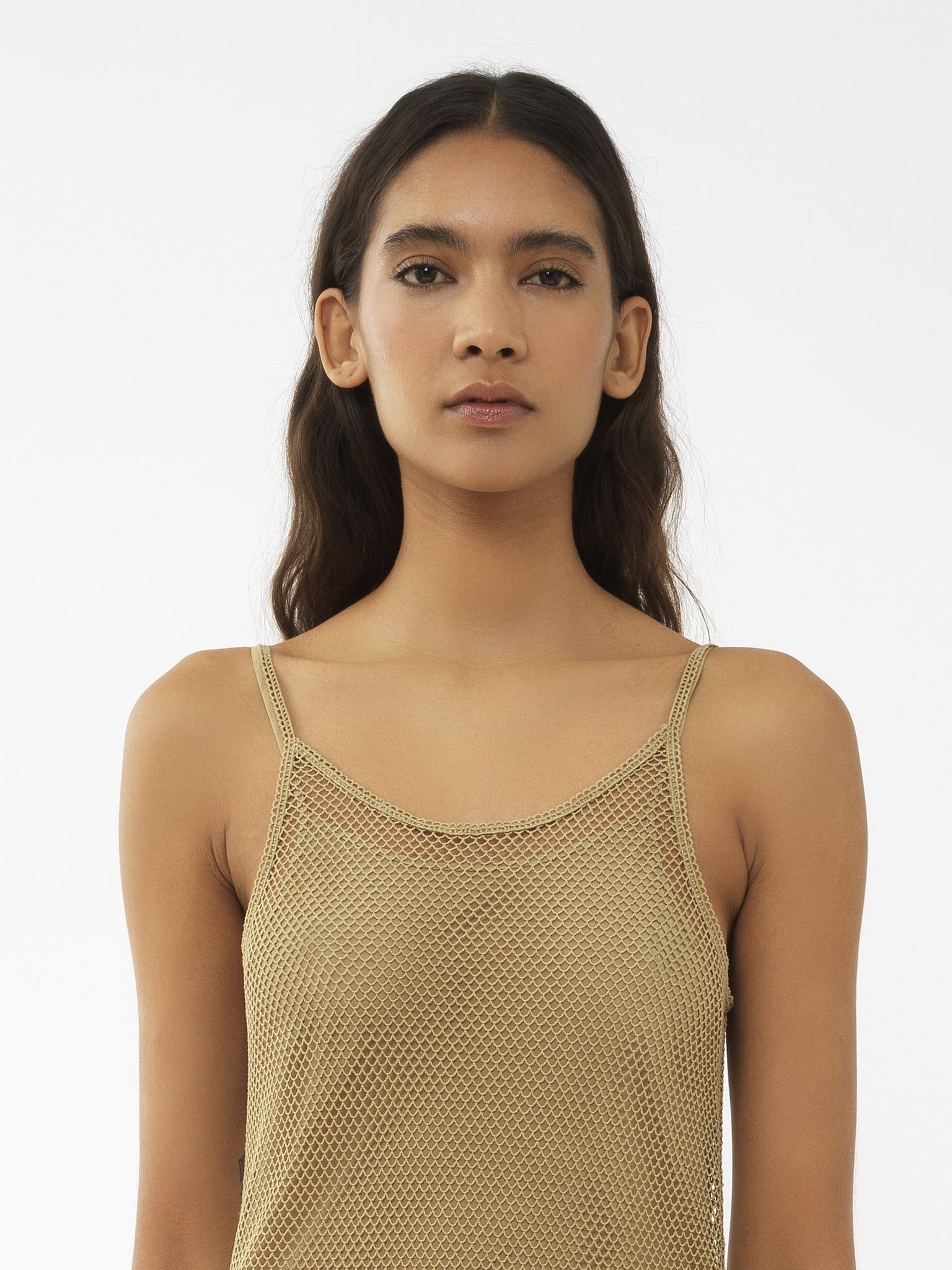 Chloe o1loc1c0325 CHC24 Dress in Safari Khaki Size M / US 6-8 / IT 42-44 - 4 Thumbnail