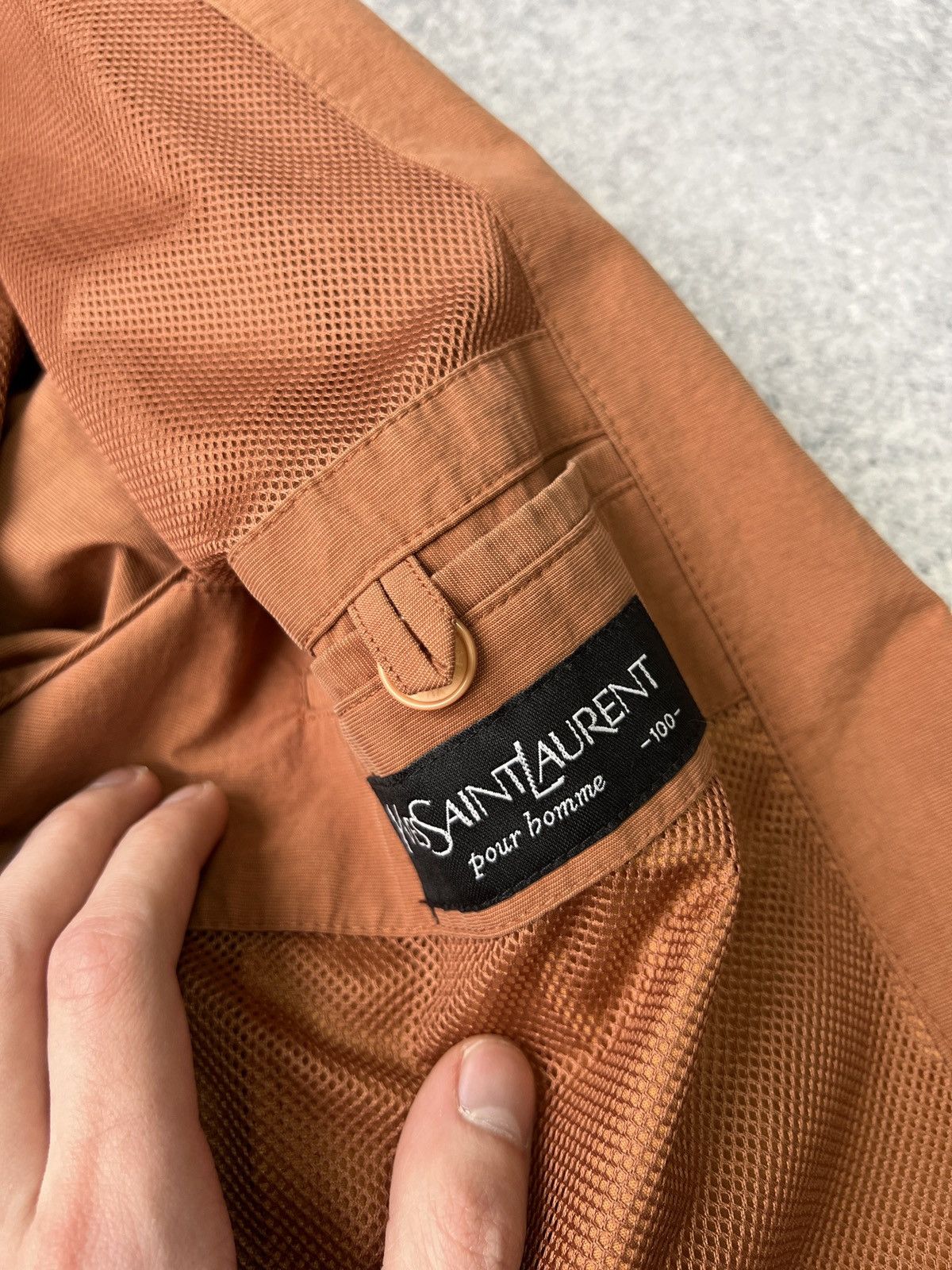 Vintage × Yves Saint Laurent Vintage YSL Yves Saint Laurent luxury Coat Size US L / EU 52-54 / 3 - 13 Thumbnail