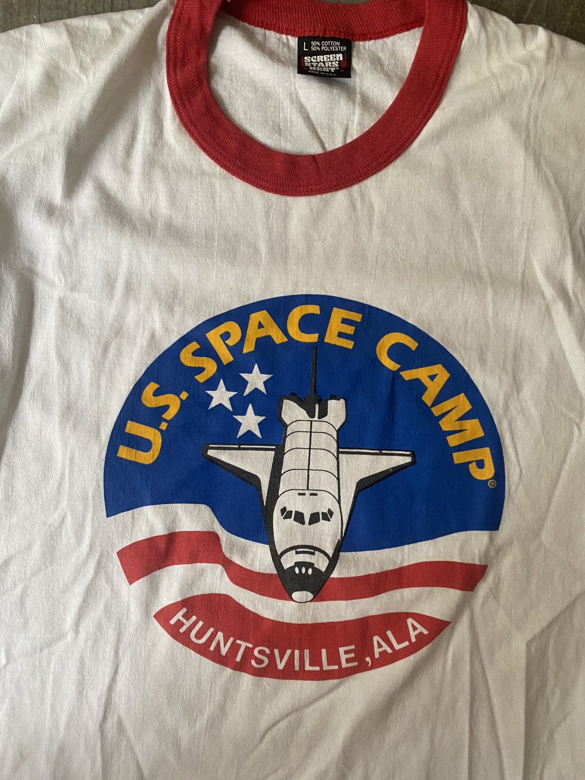 Apple × Vintage Vintage Apple U.S. Space Camp Tee Kapital CPFM Saint Michael Size US L / EU 52-54 / 3 - 3 Thumbnail