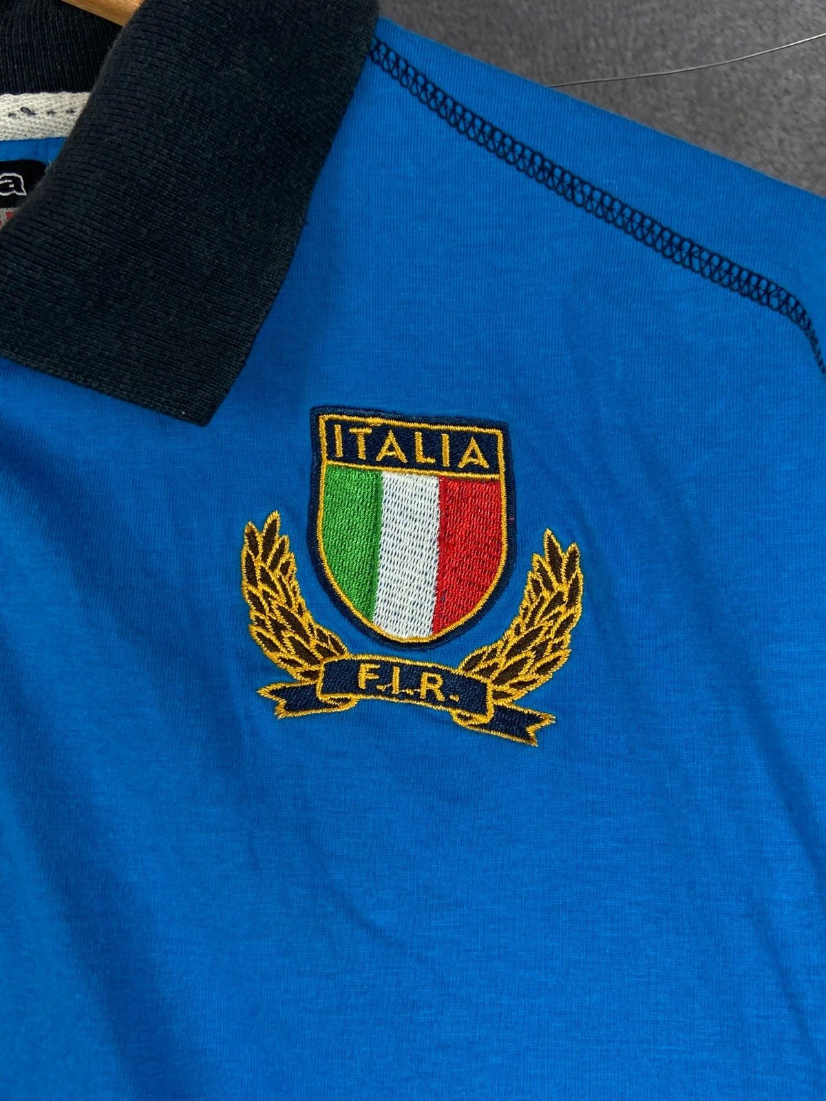 Kappa Kappa Italy polo shirt vintage football jersey rare Size US L / EU 52-54 / 3 - 2 Thumbnail
