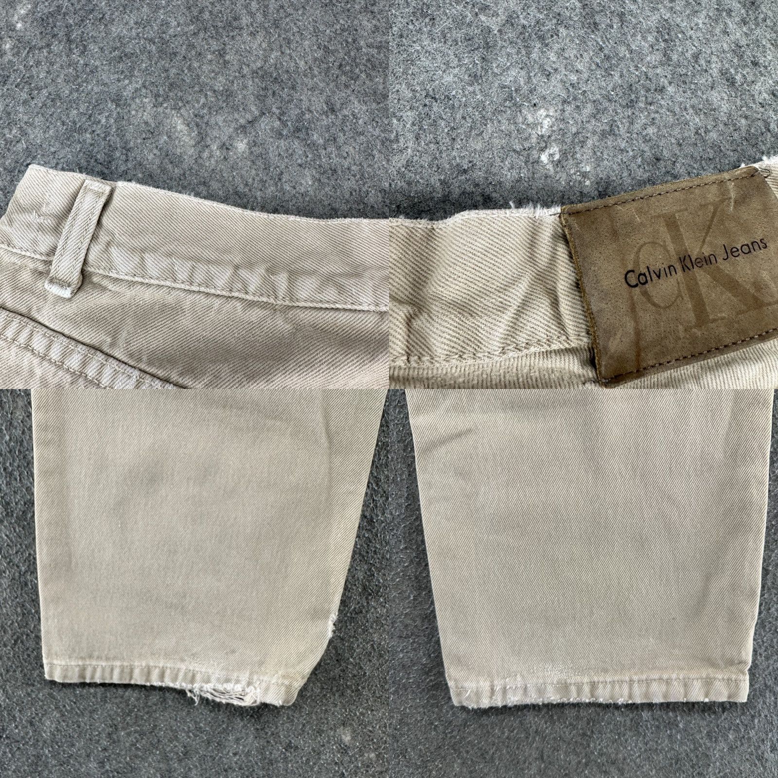 Calvin Klein VINTAGE Calvin Klein Jeans Mens 32x32 Beige Easy Fit Straight Relaxed Khaki Y2K Size US 32 / EU 48 - 10 Thumbnail
