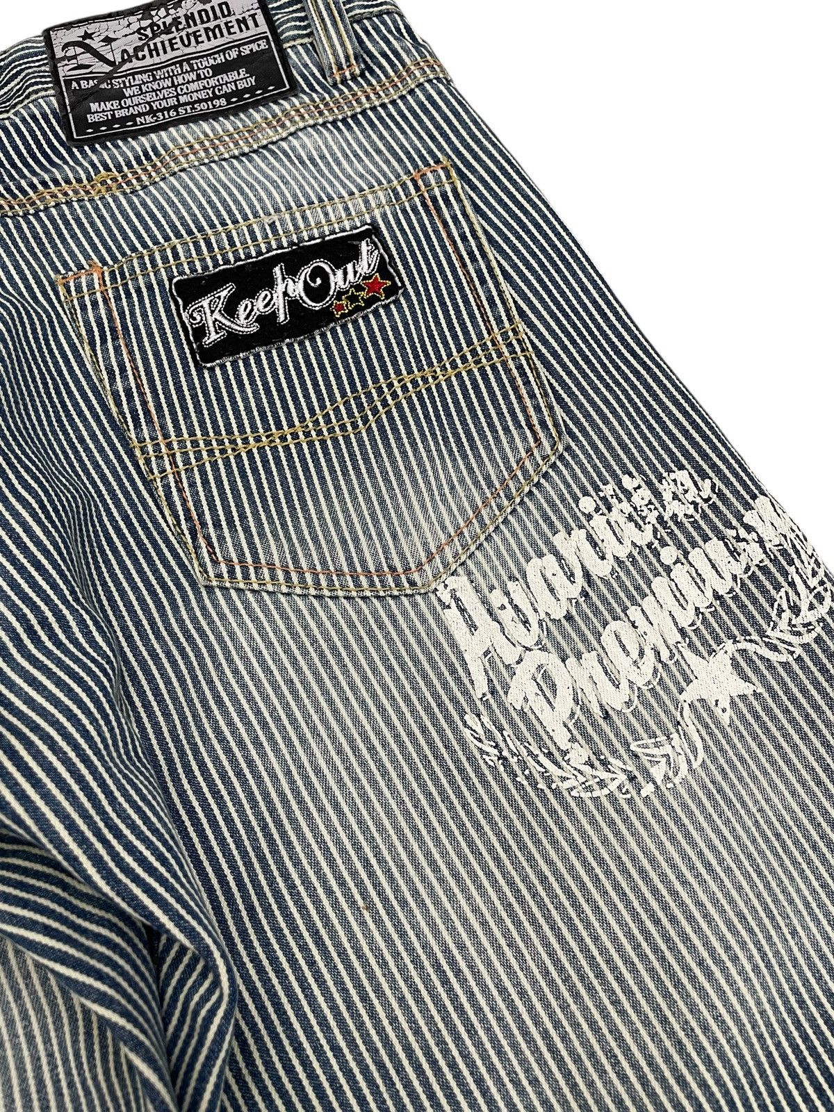 Japanese Brand Splendid Achievement Clone Devgru Y2K Surf Patch Style Size US 30 / EU 46 - 18 Thumbnail